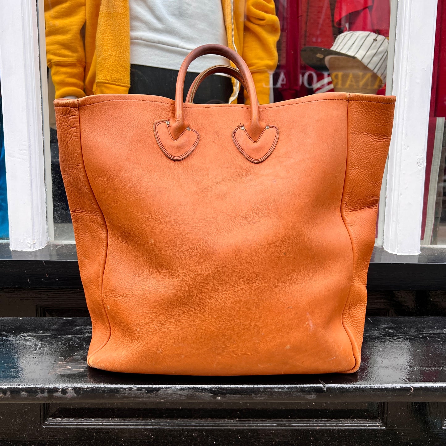 1960s L.L.Bean Large Leather Tote Bag