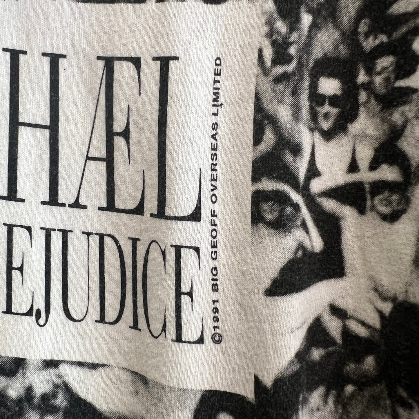 1991s George Michael Listen without Prejudice T-Shirt with All-over Print