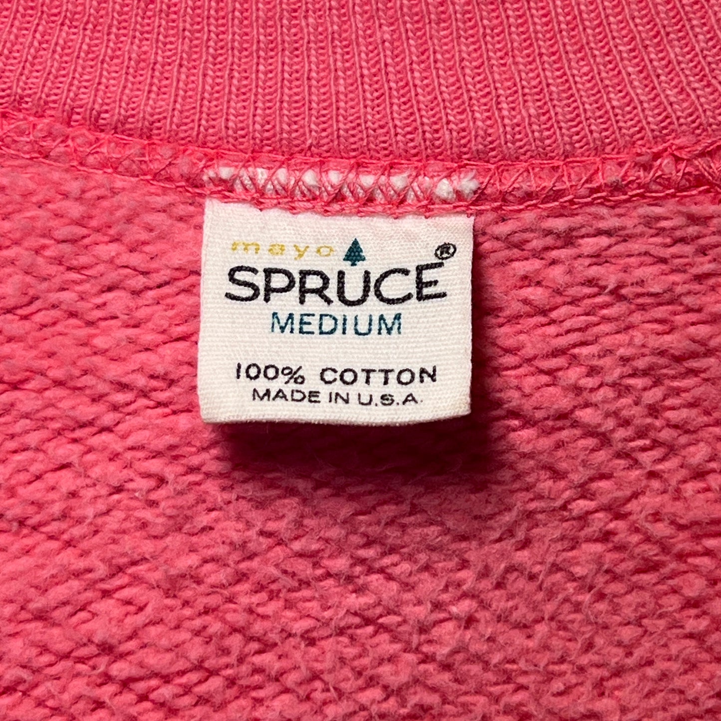 1967s Mayo Spruce Snoopy Pink Sweatshirt Dress with Surf's Up! Print