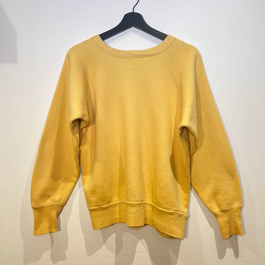 1950s Penney's Light Mustard Yellow Sweatshirt