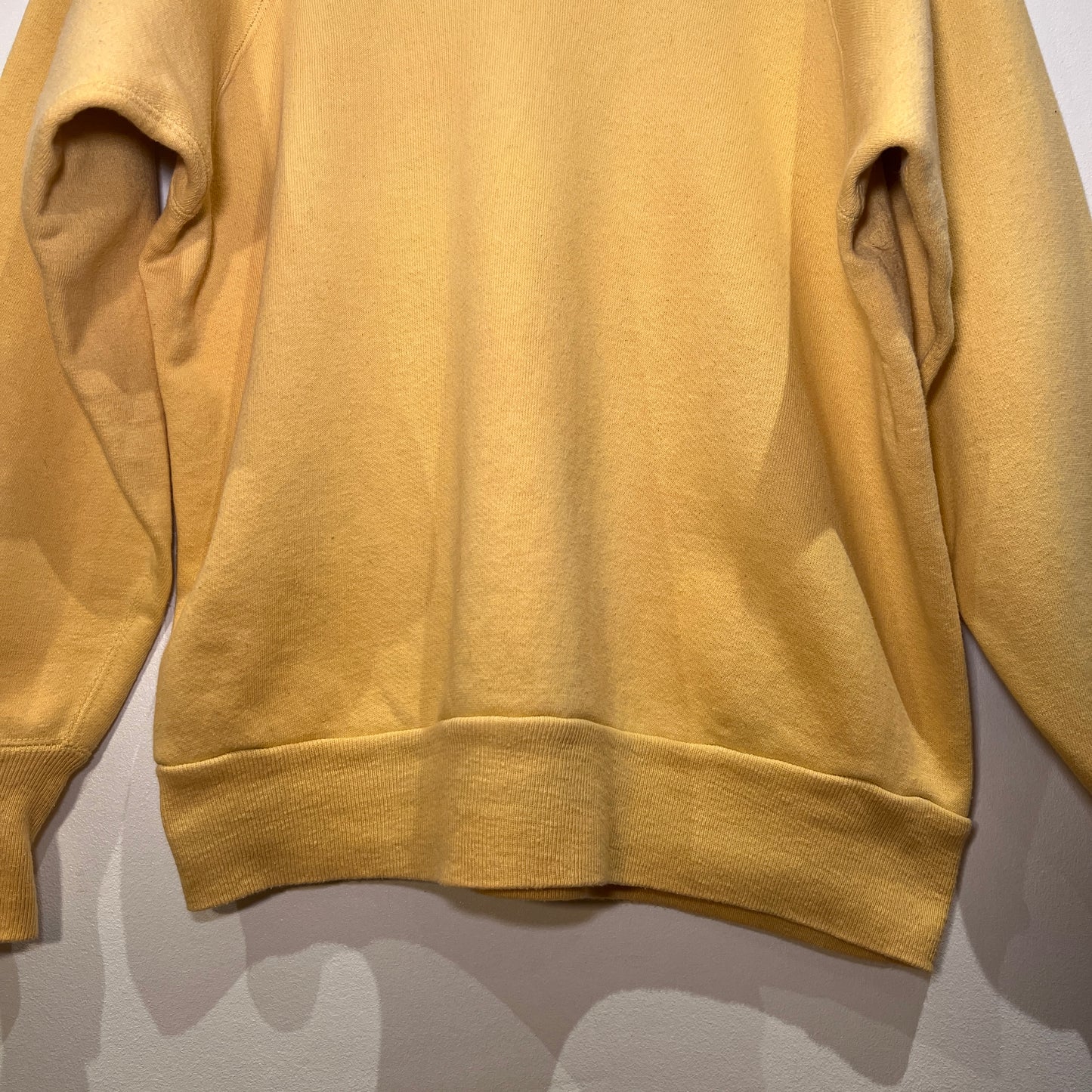 1950s Penney's Light Mustard Yellow Sweatshirt