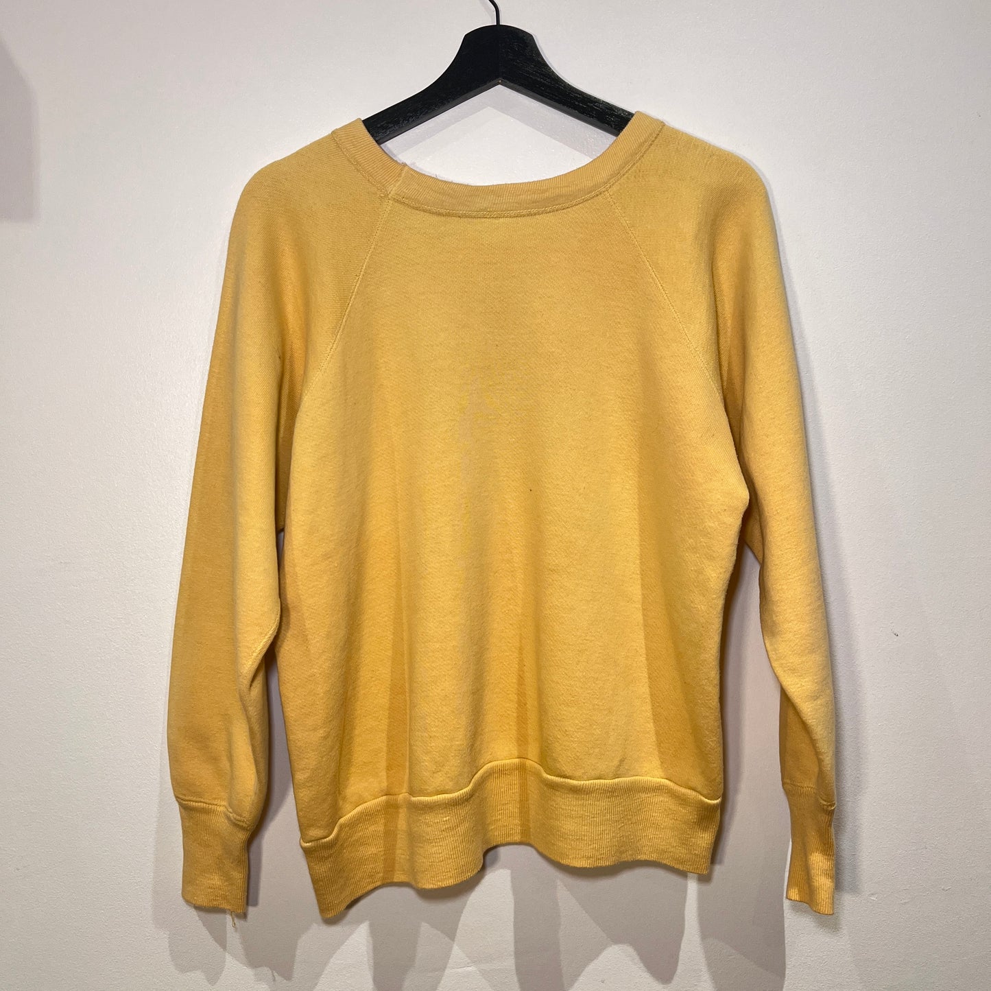 1950s Penney's Light Mustard Yellow Sweatshirt