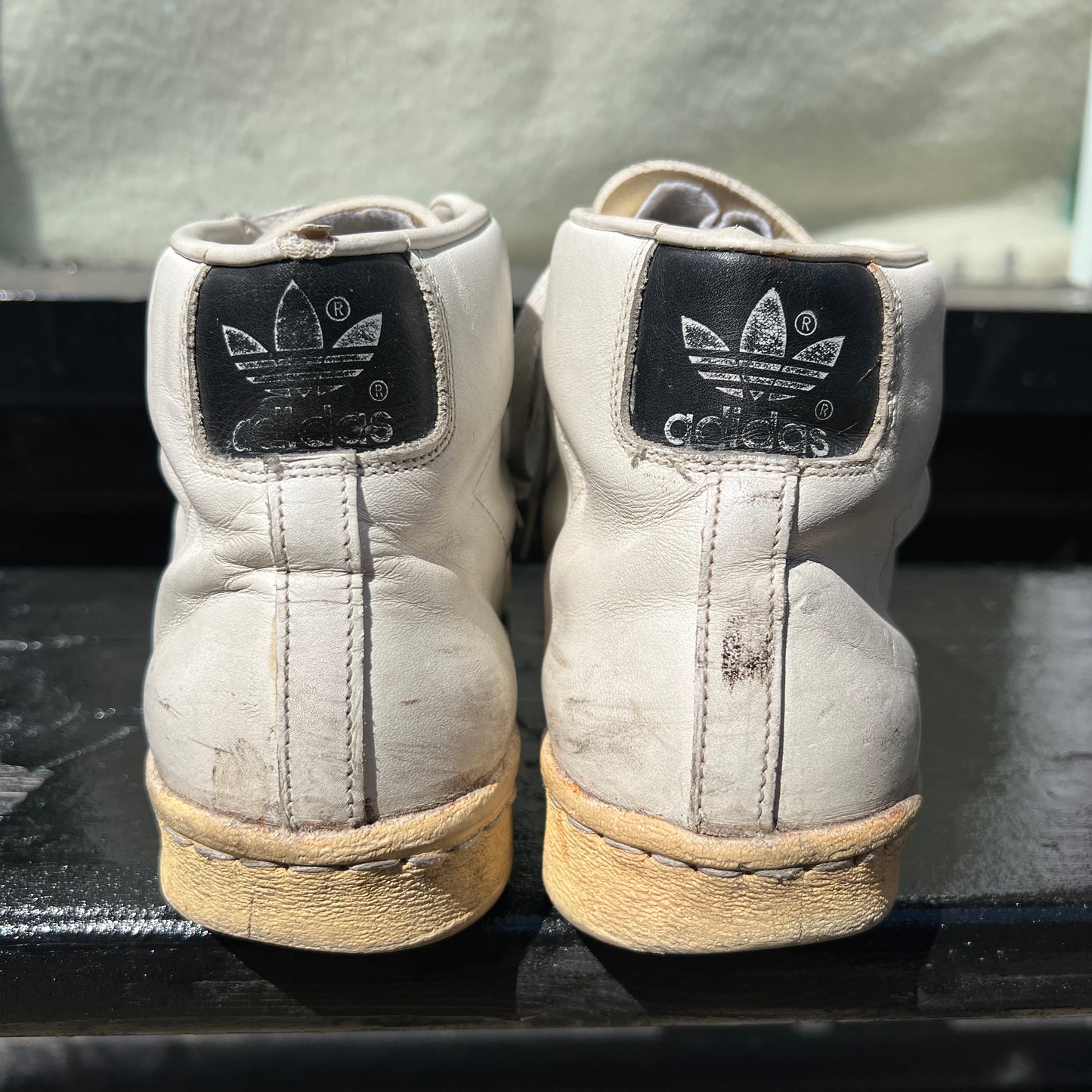 1976s ~ 1979s Adidas Superstar Promodel White and Black Sneaker