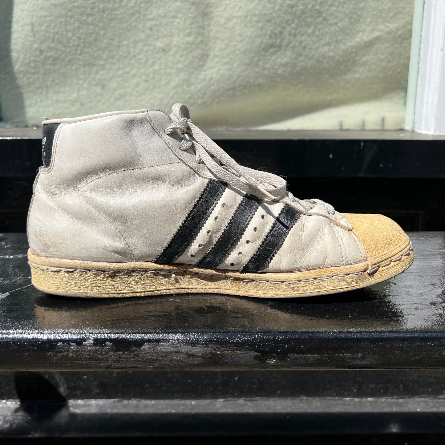1976s ~ 1979s Adidas Superstar Promodel White and Black Sneaker