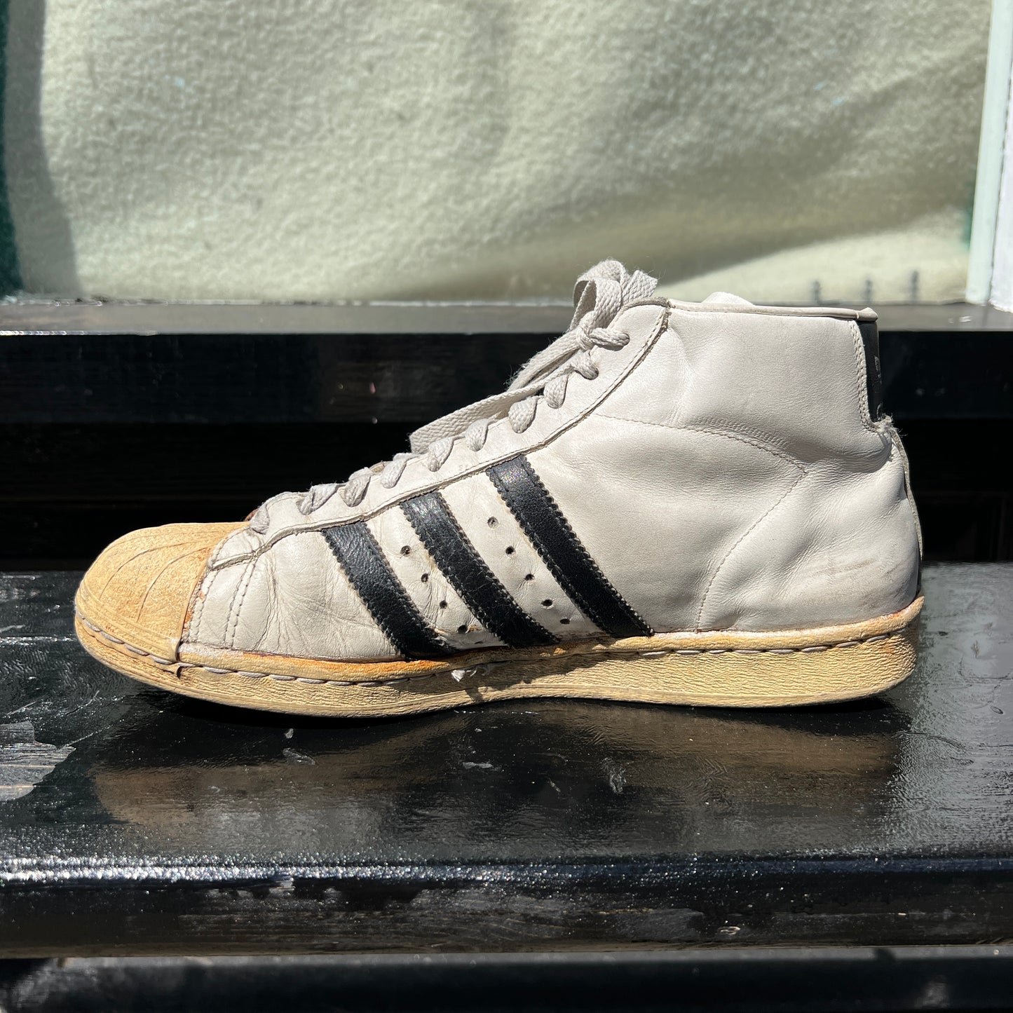 1976s ~ 1979s Adidas Superstar Promodel White and Black Sneaker