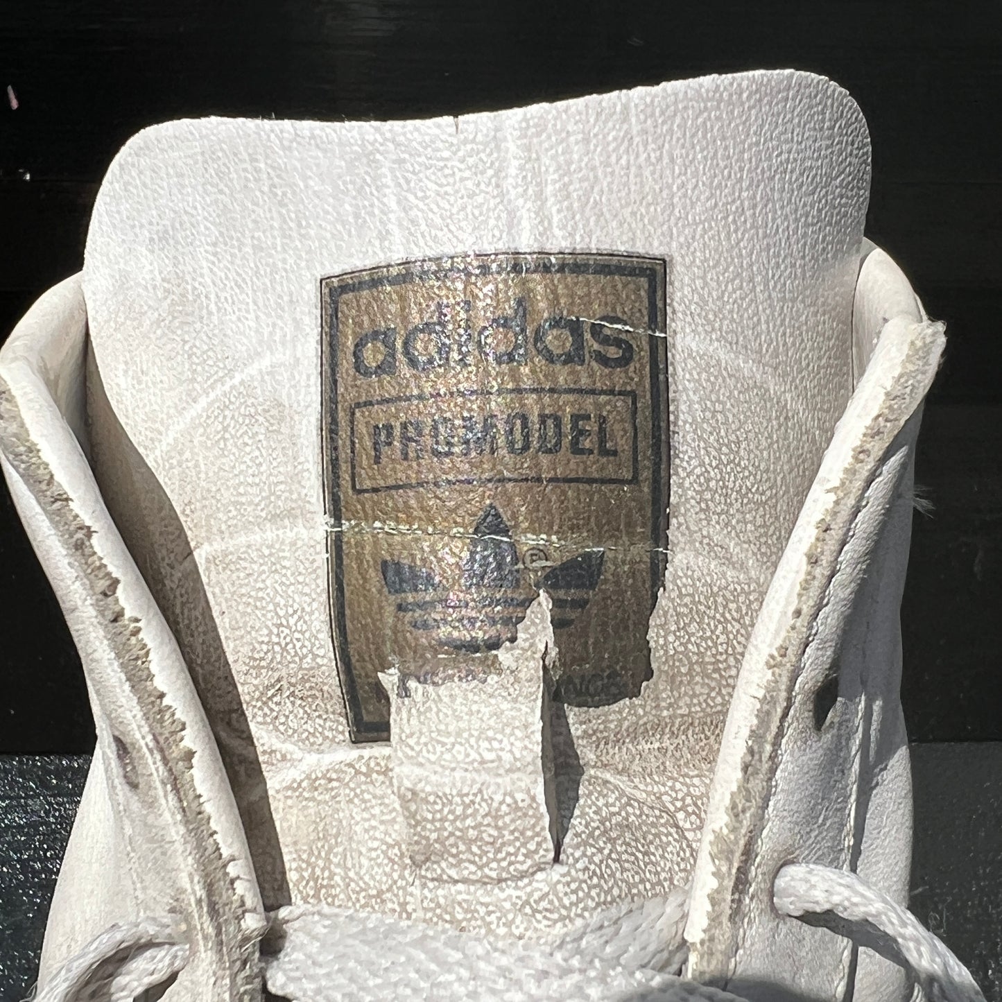 1976s ~ 1979s Adidas Superstar Promodel White and Black Sneaker