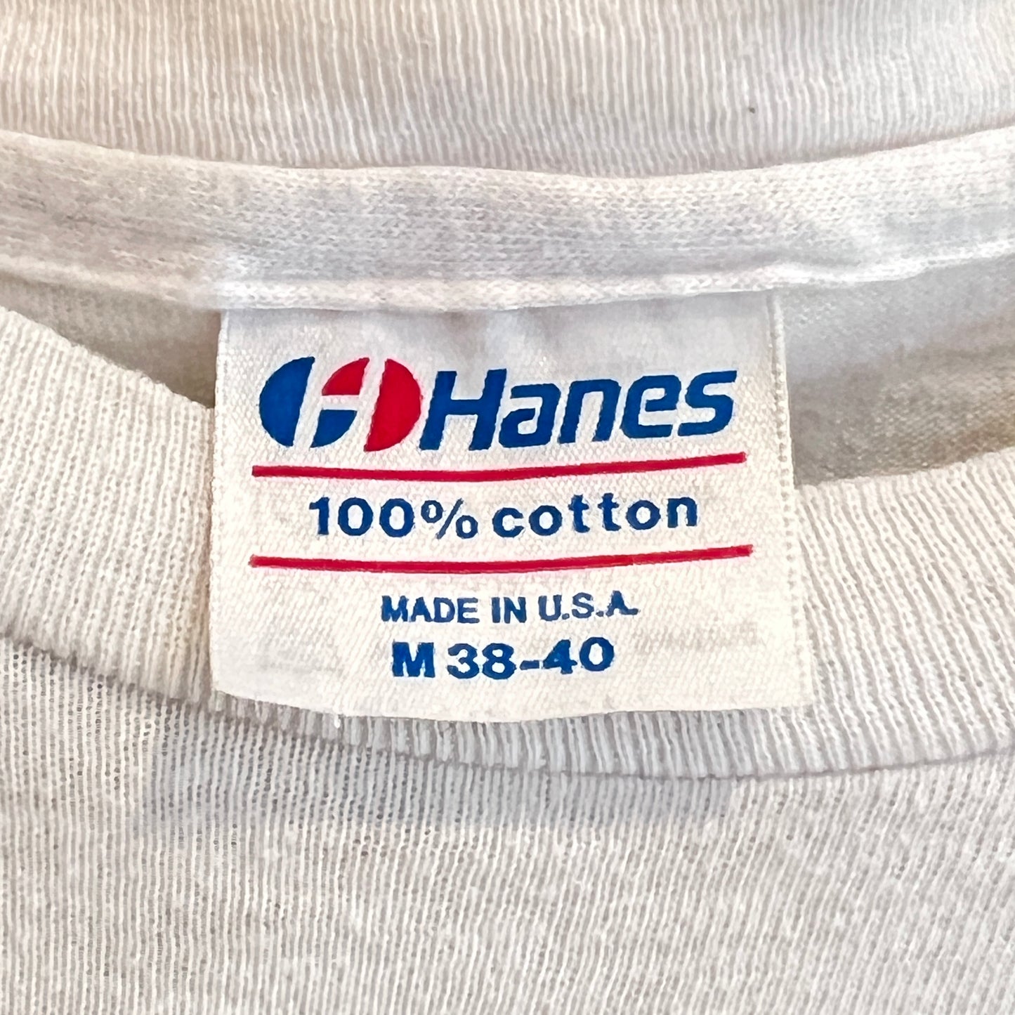 1982s Grateful Dead White T-Shirt with David Lundquist Eagle Eye Studio's Print