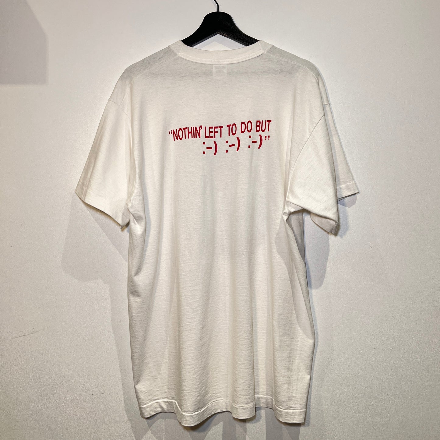 1990s Grateful Dead White T-Shirt with Nethead Print