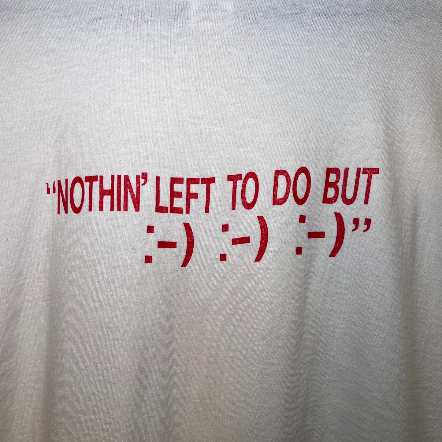 1990s Grateful Dead White T-Shirt with Nethead Print