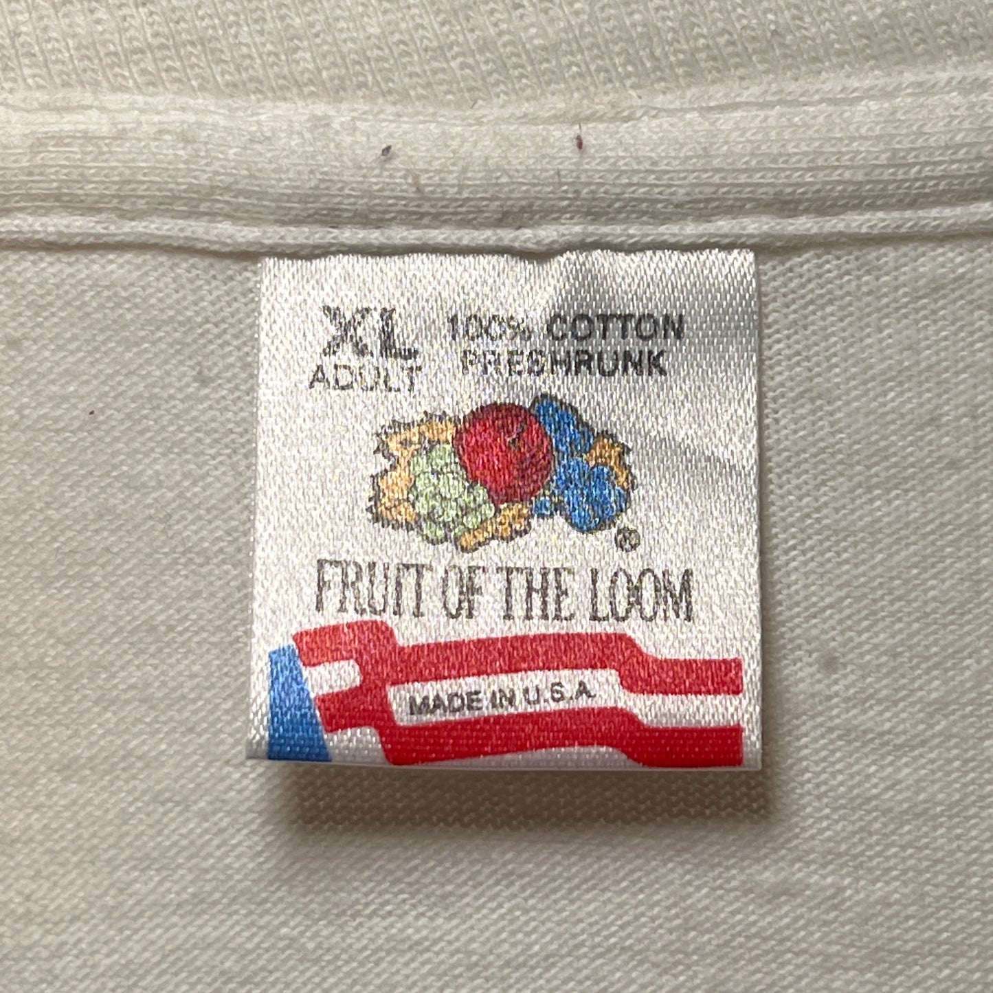 1990s Grateful Dead White T-Shirt with Nethead Print