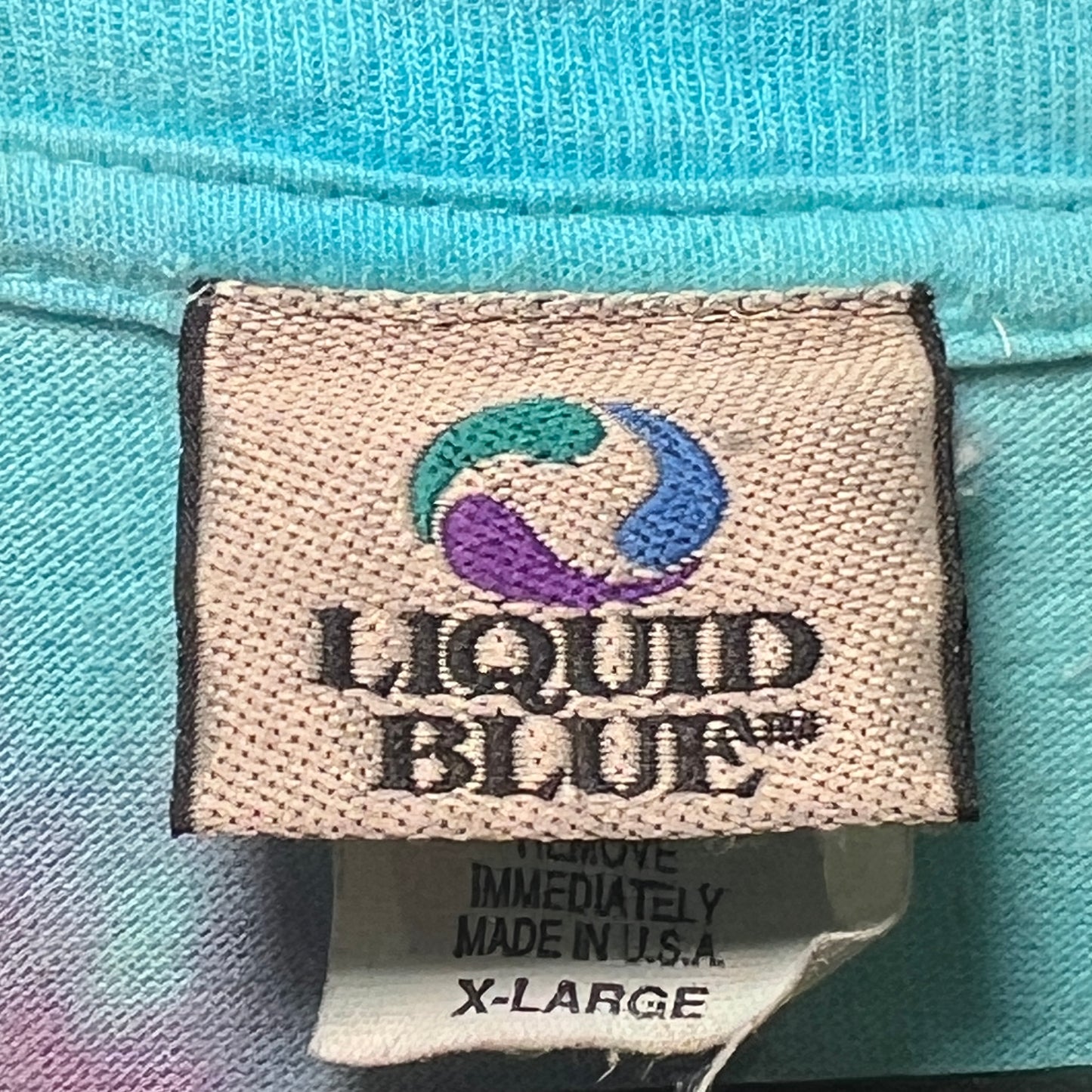 1995s Grateful Dead Tie Dye T-Shirt with Spiral Bears Print