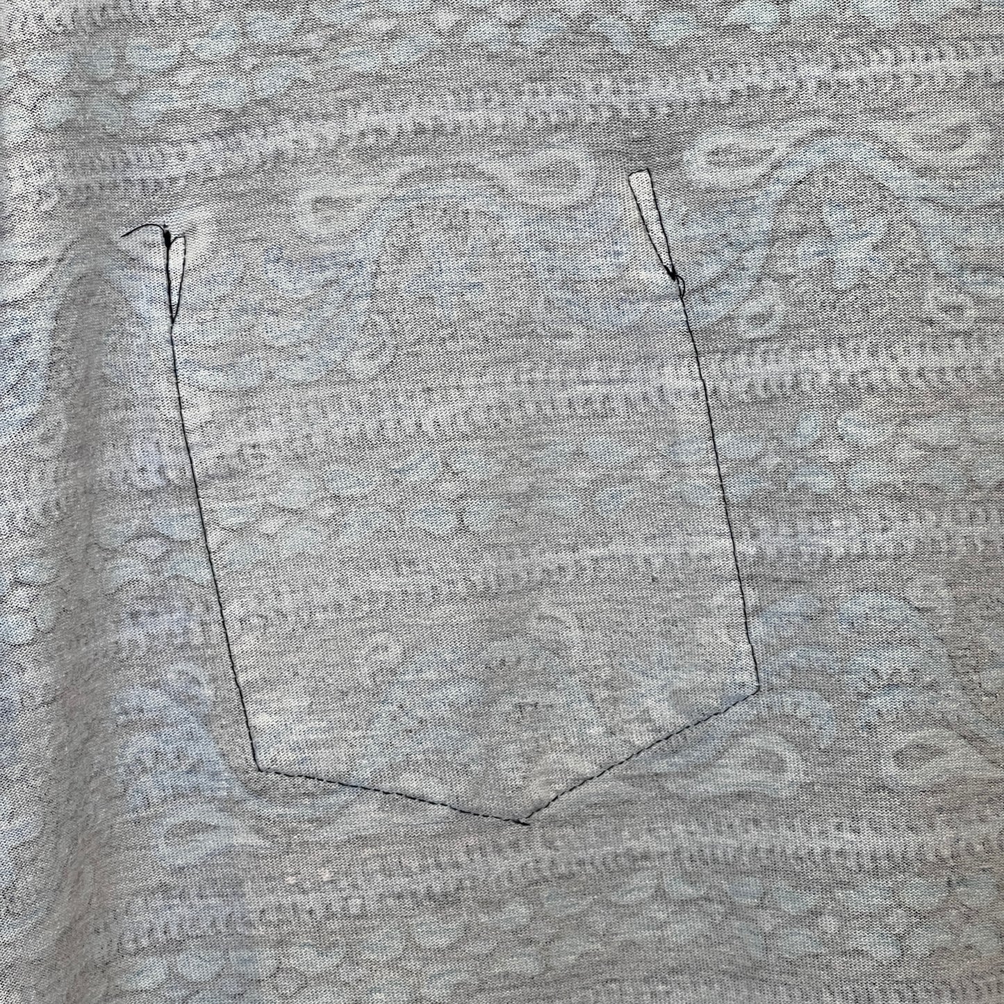 1980s Stussy "Tom Tom" Pocket T-Shirt with All-over Print