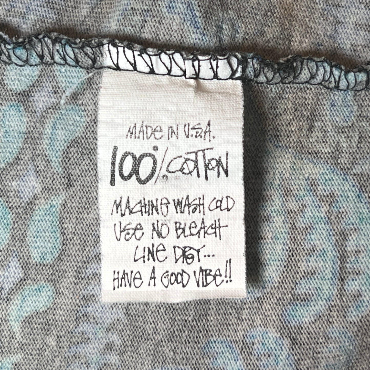 1980s Stussy "Tom Tom" Pocket T-Shirt with All-over Print