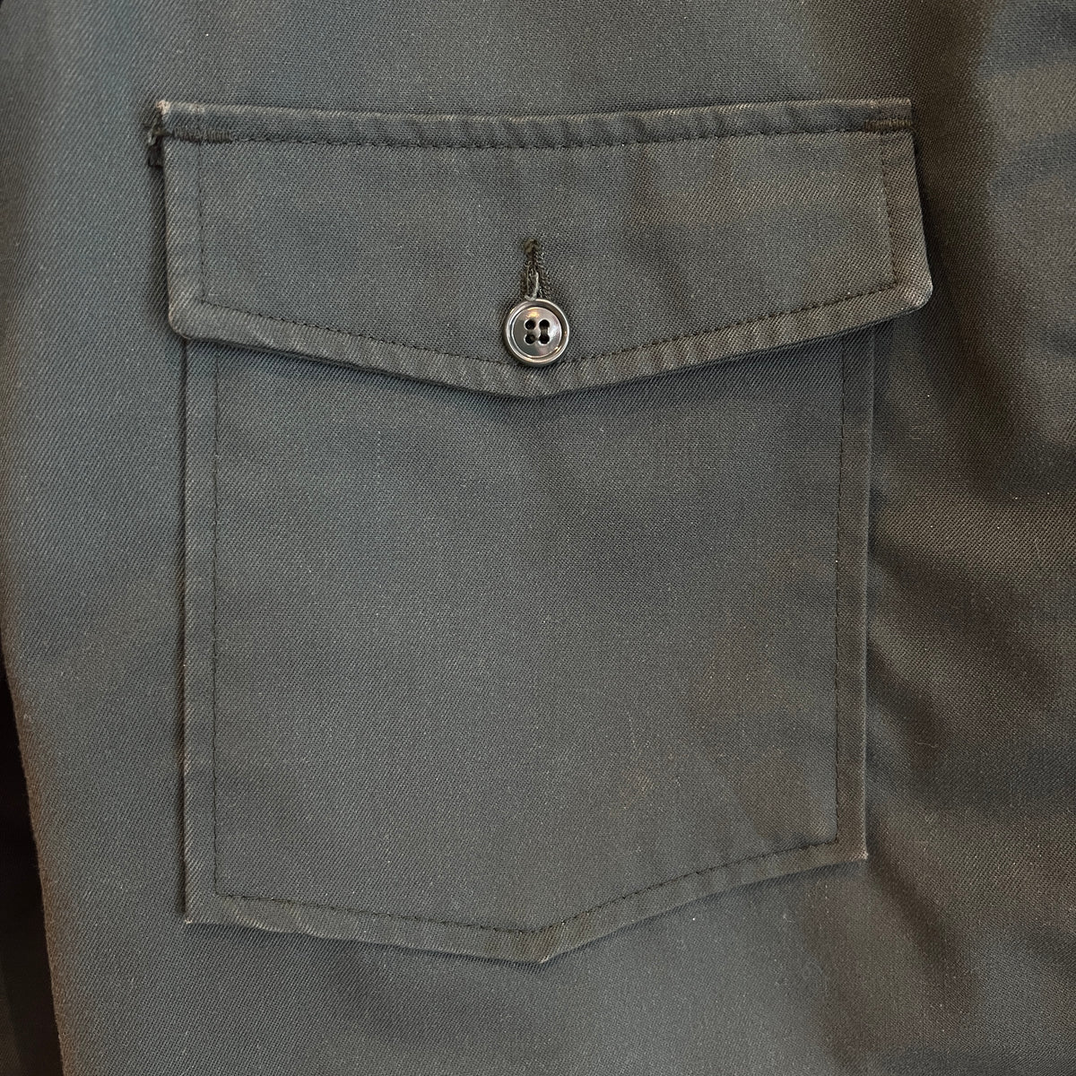 Late 1960s ~ Early 1970s Lee Workwear Full Zip Dark Green Jacket with Removable Quilted Red Liner