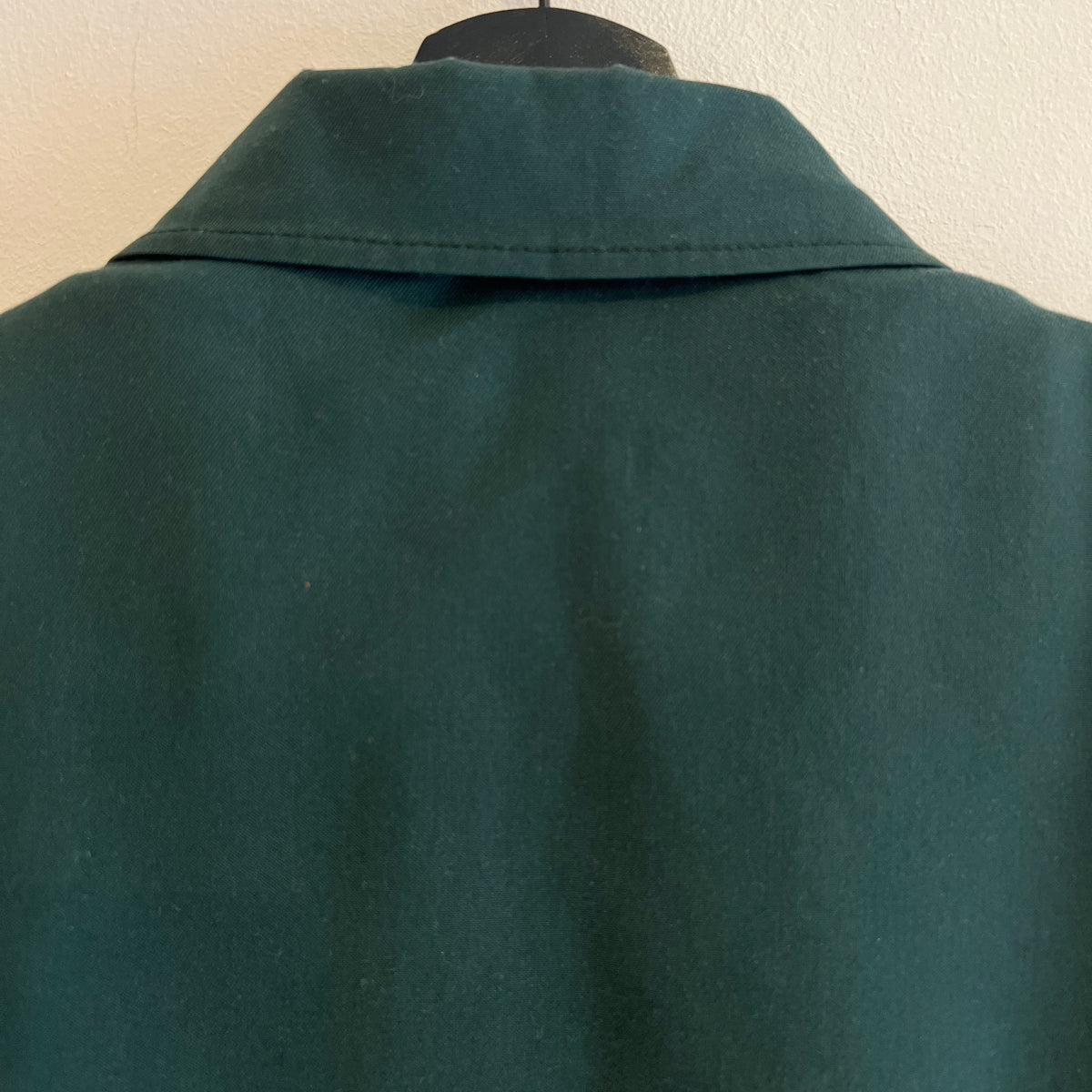 Late 1960s ~ Early 1970s Lee Workwear Full Zip Dark Green Jacket with Removable Quilted Red Liner