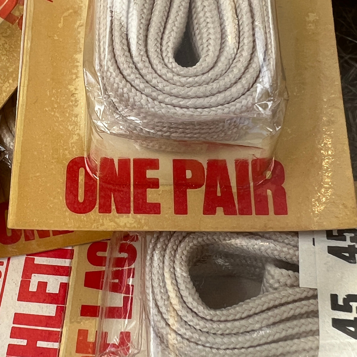 1970s Converse (an Eltra company) Athletic Shoe Laces (New Old Stock)