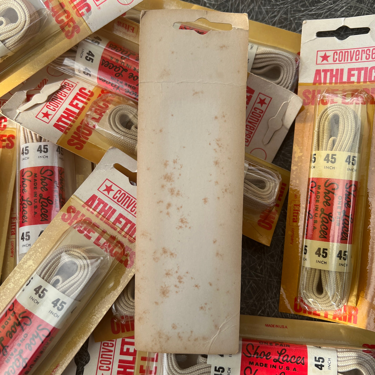 1970s Converse (an Eltra company) Athletic Shoe Laces (New Old Stock)