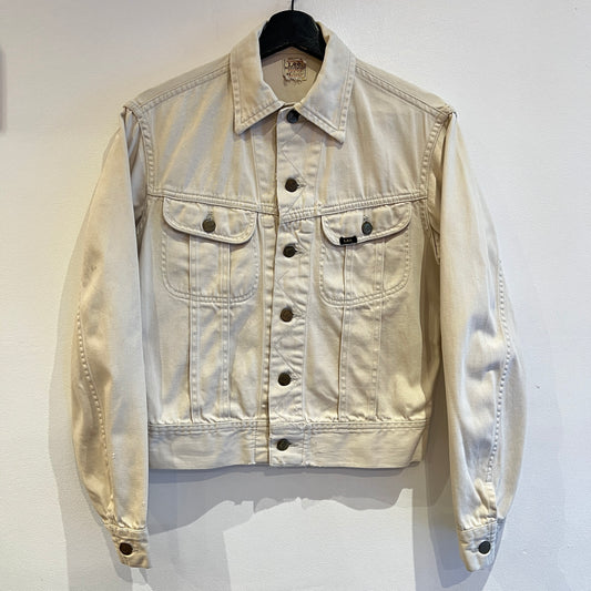 1960s Lee Westerner 100-J Trucker Beige Jacket