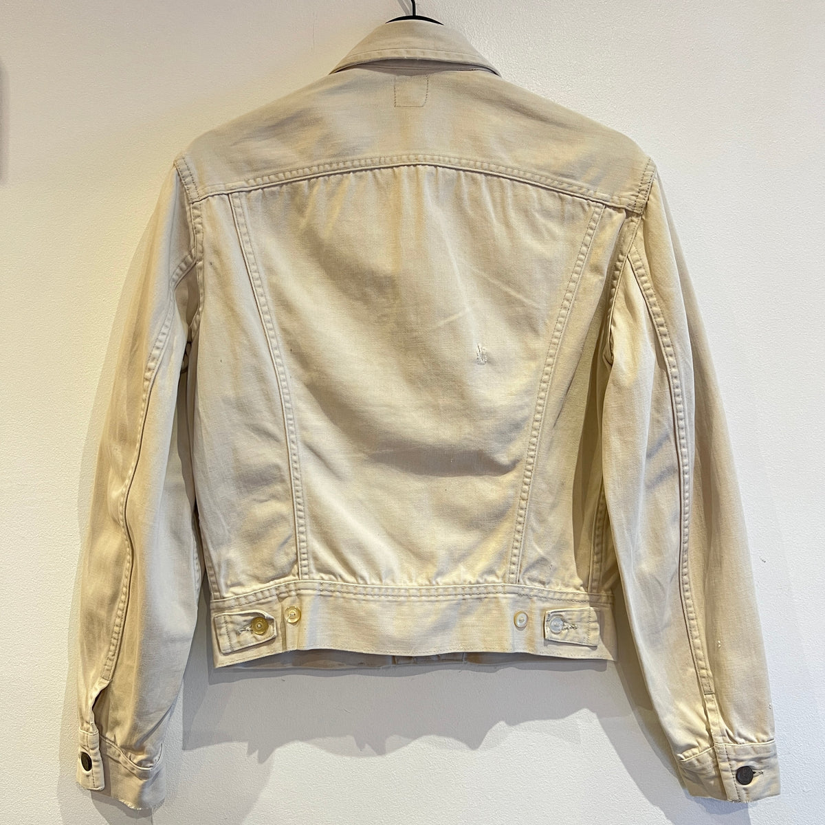 1960s Lee Westerner 100-J Trucker Beige Jacket