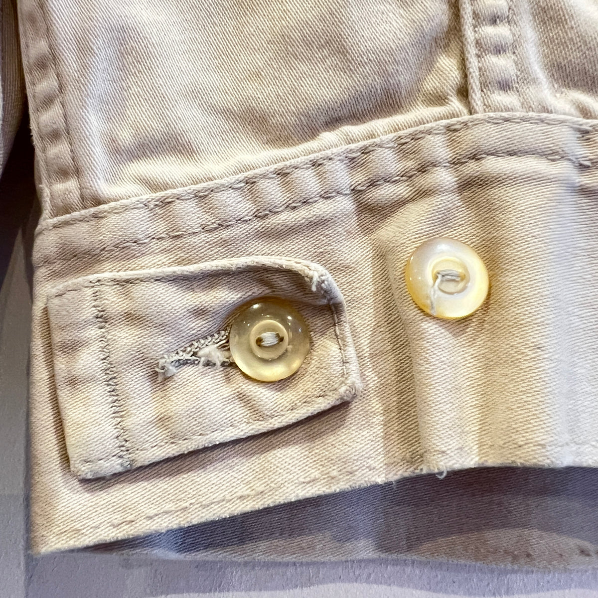 1960s Lee Westerner 100-J Trucker Beige Jacket