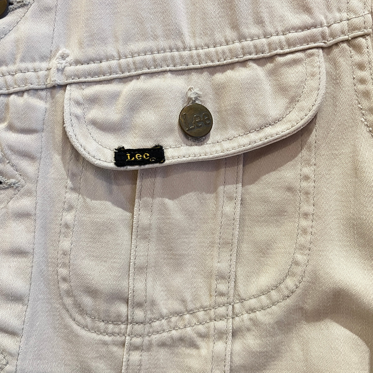 1960s Lee Westerner 100-J Trucker Beige Jacket