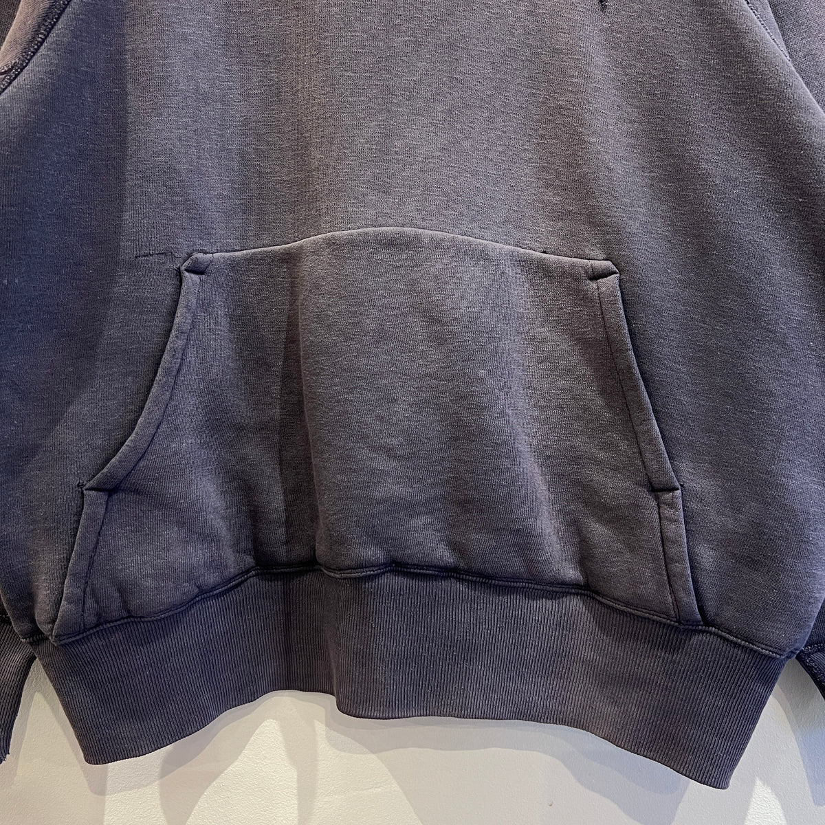 1960s Mayo Spruce Double Face Sun-faded Navy Blue Hoodie Sweatshirt