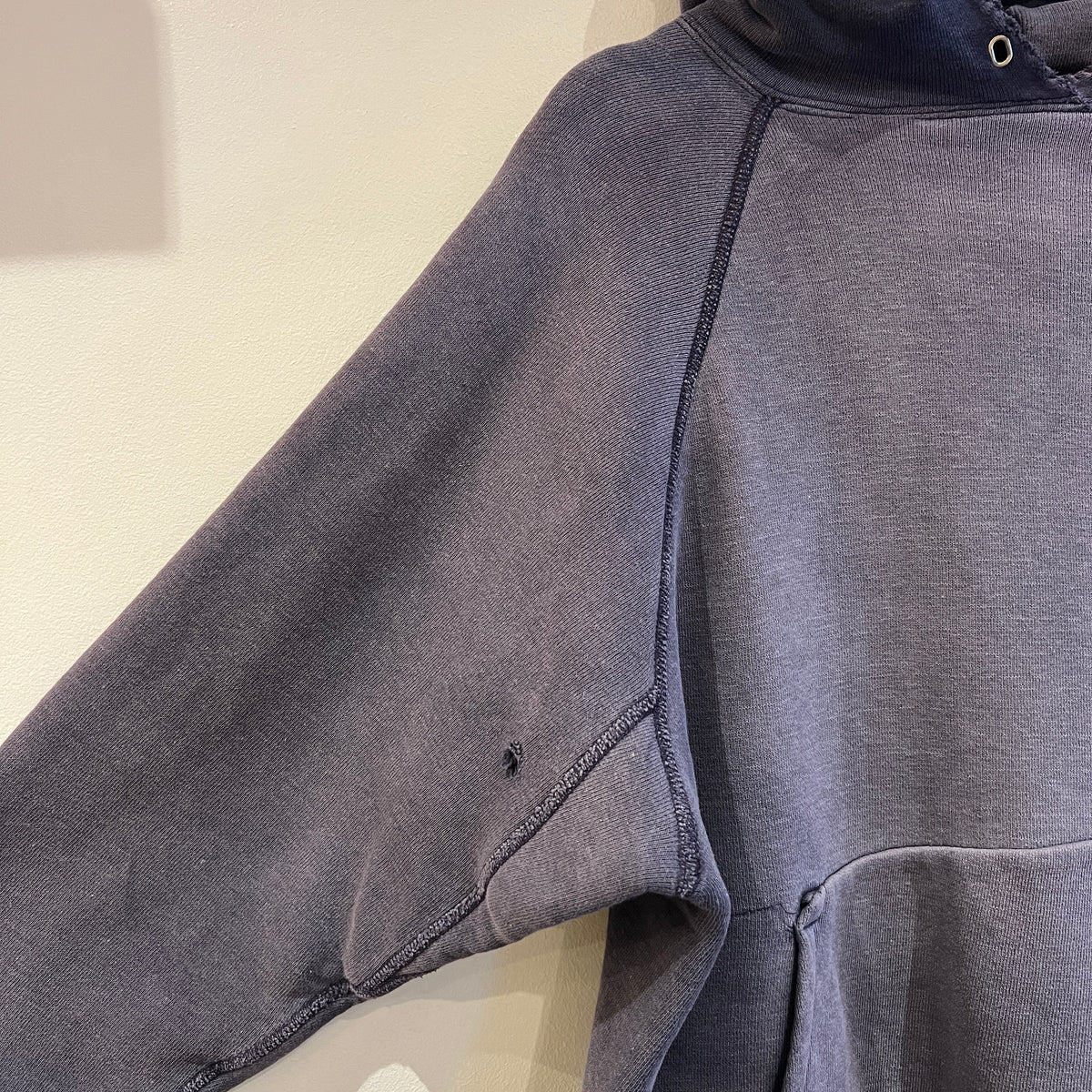 1960s Mayo Spruce Double Face Sun-faded Navy Blue Hoodie Sweatshirt
