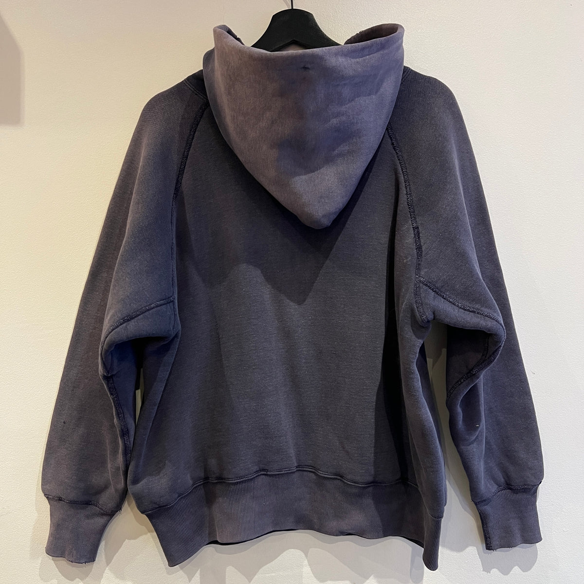 1960s Mayo Spruce Double Face Sun-faded Navy Blue Hoodie Sweatshirt