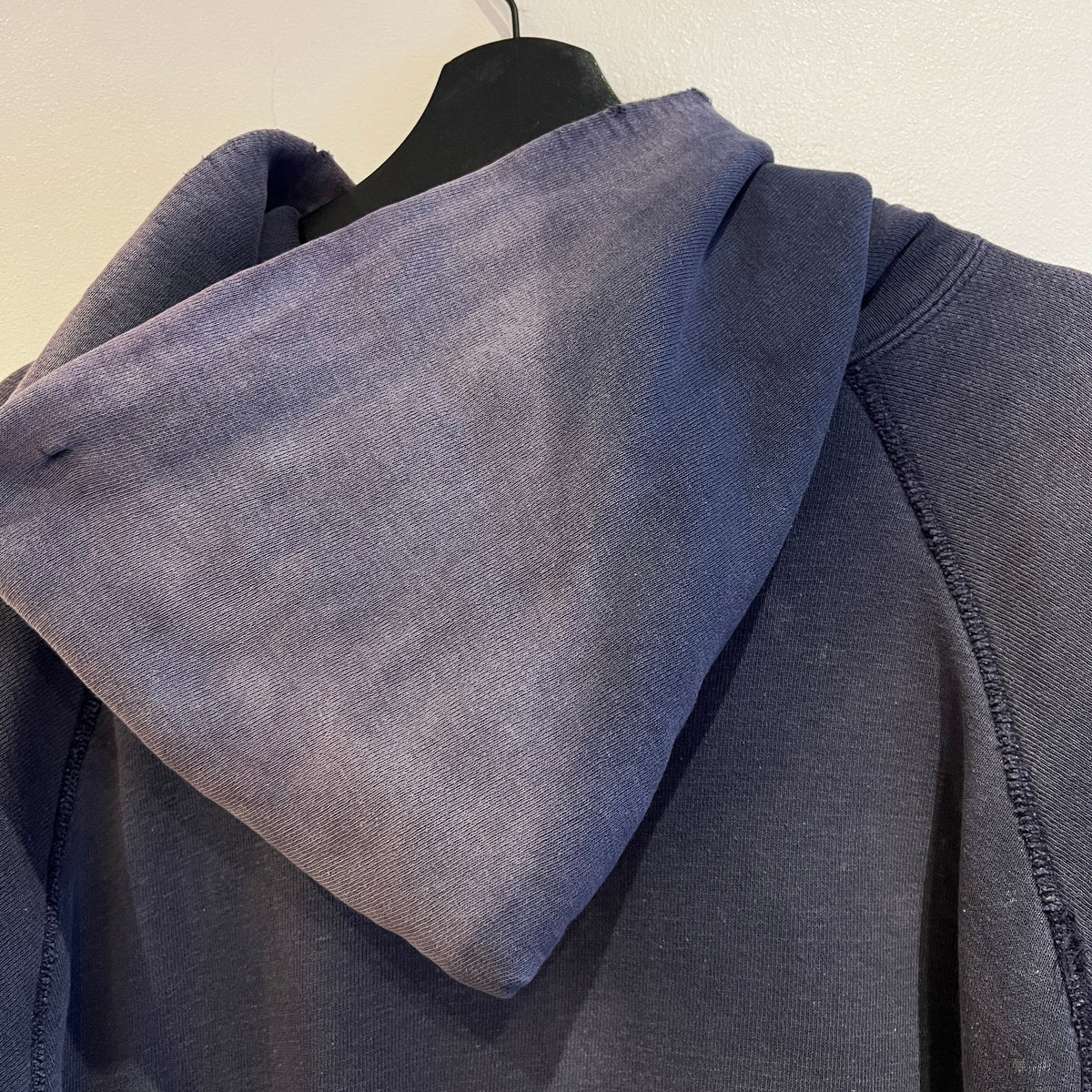 1960s Mayo Spruce Double Face Sun-faded Navy Blue Hoodie Sweatshirt