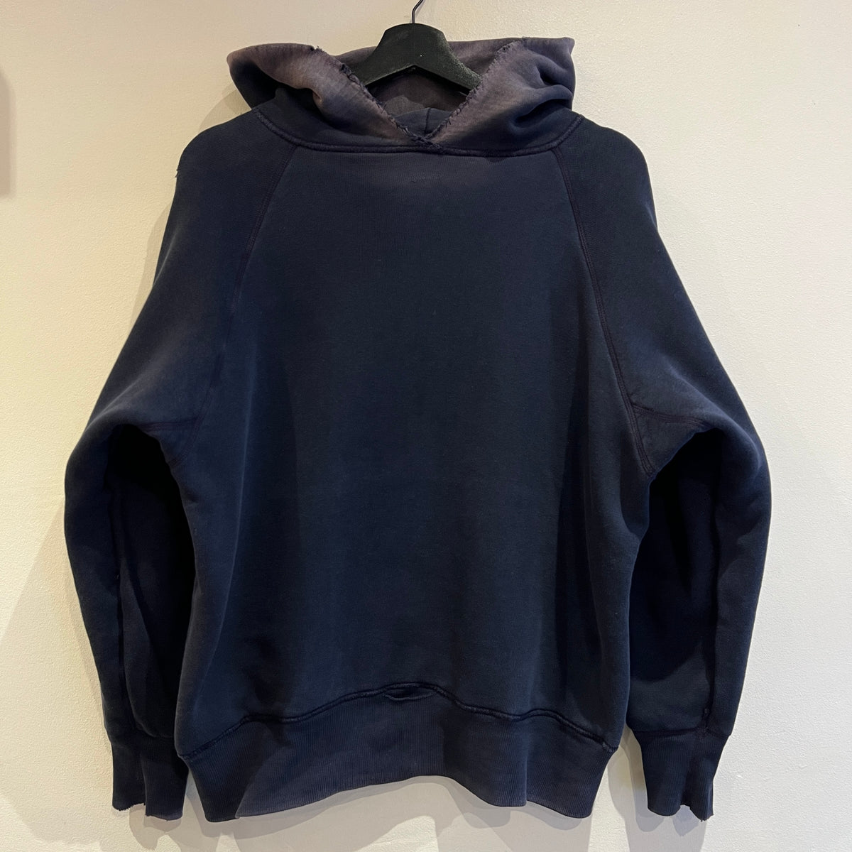 1960s Mayo Spruce Double Face Sun-faded Navy Blue Hoodie Sweatshirt