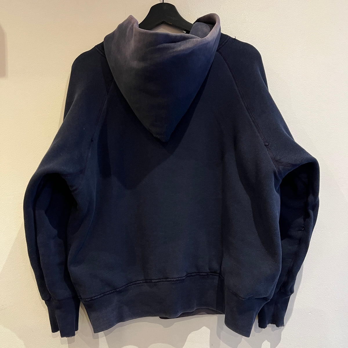 1960s Mayo Spruce Double Face Sun-faded Navy Blue Hoodie Sweatshirt