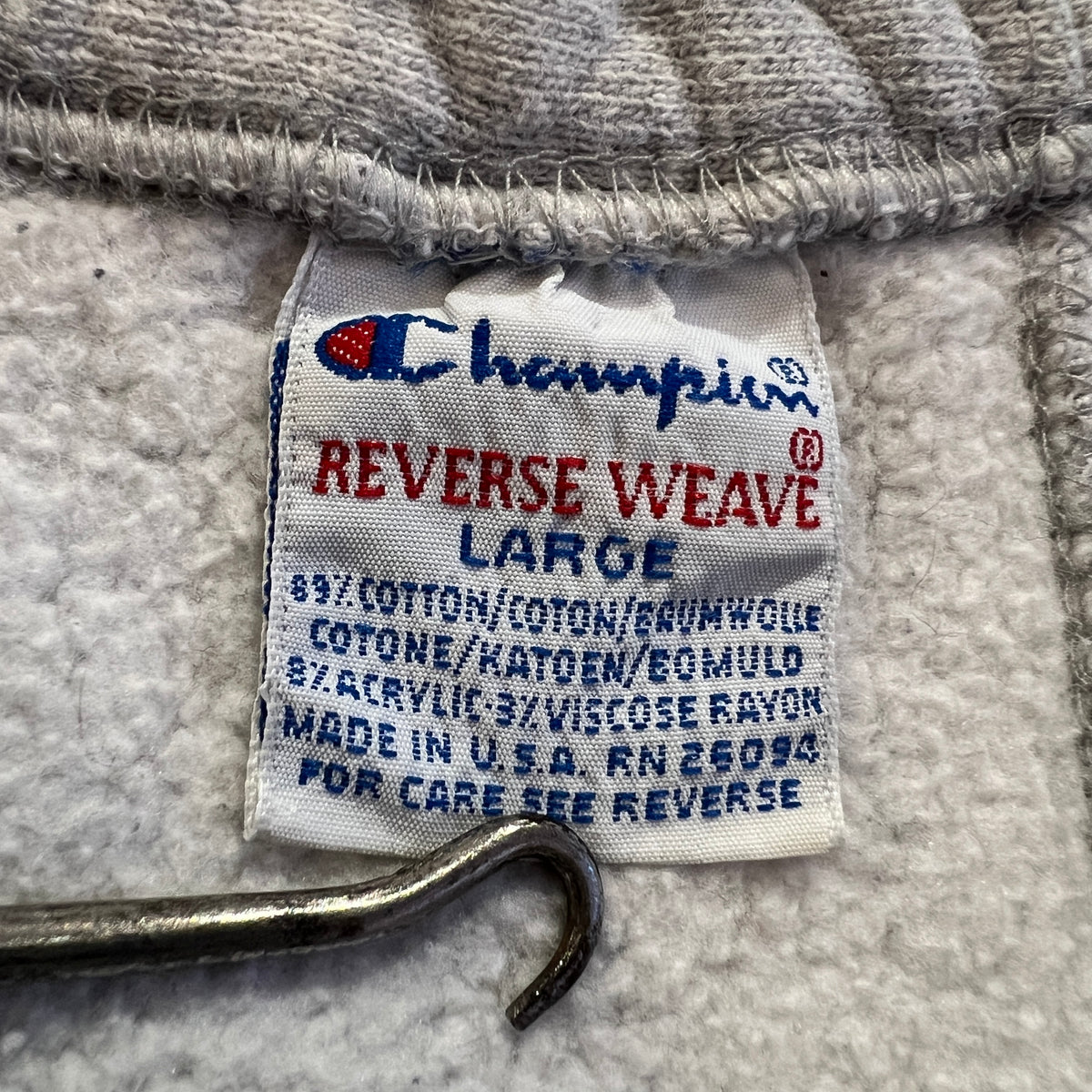 1990s Champion Reverse Weave USAFA Heather Grey Sweatpants W29", L31"