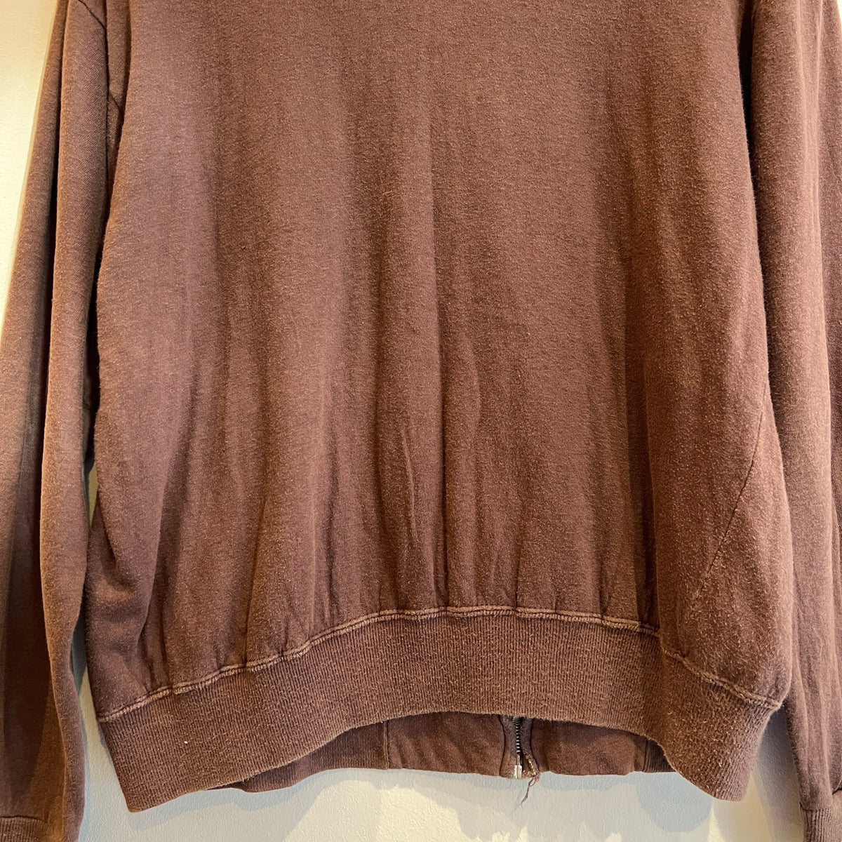 1960s Champion Varsity Brown Jacket with Harvard University Police Patch