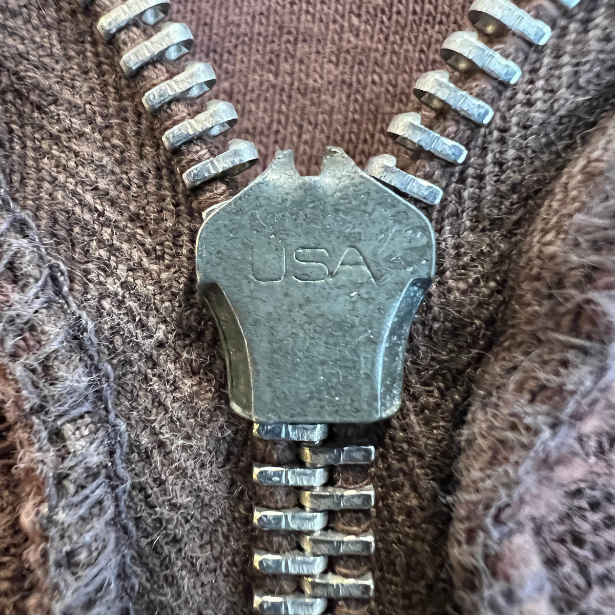 1960s Champion Varsity Brown Jacket with Harvard University Police Patch