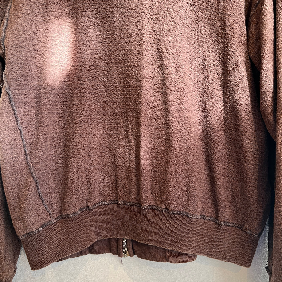 1960s Champion Varsity Brown Jacket with Harvard University Police Patch
