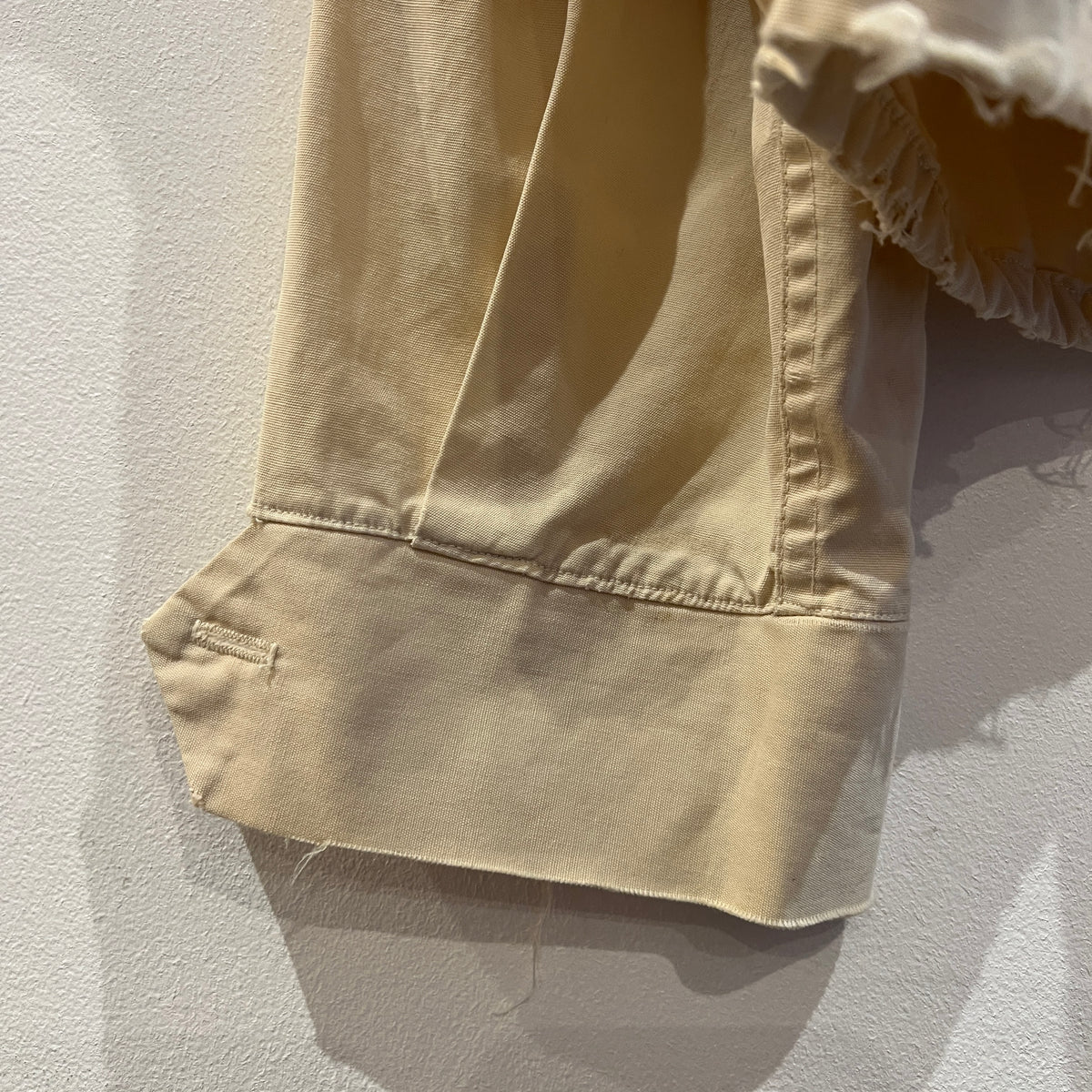 1960s Champion Varsity Cotton Cream Jacket with Notre Dame Crest Print