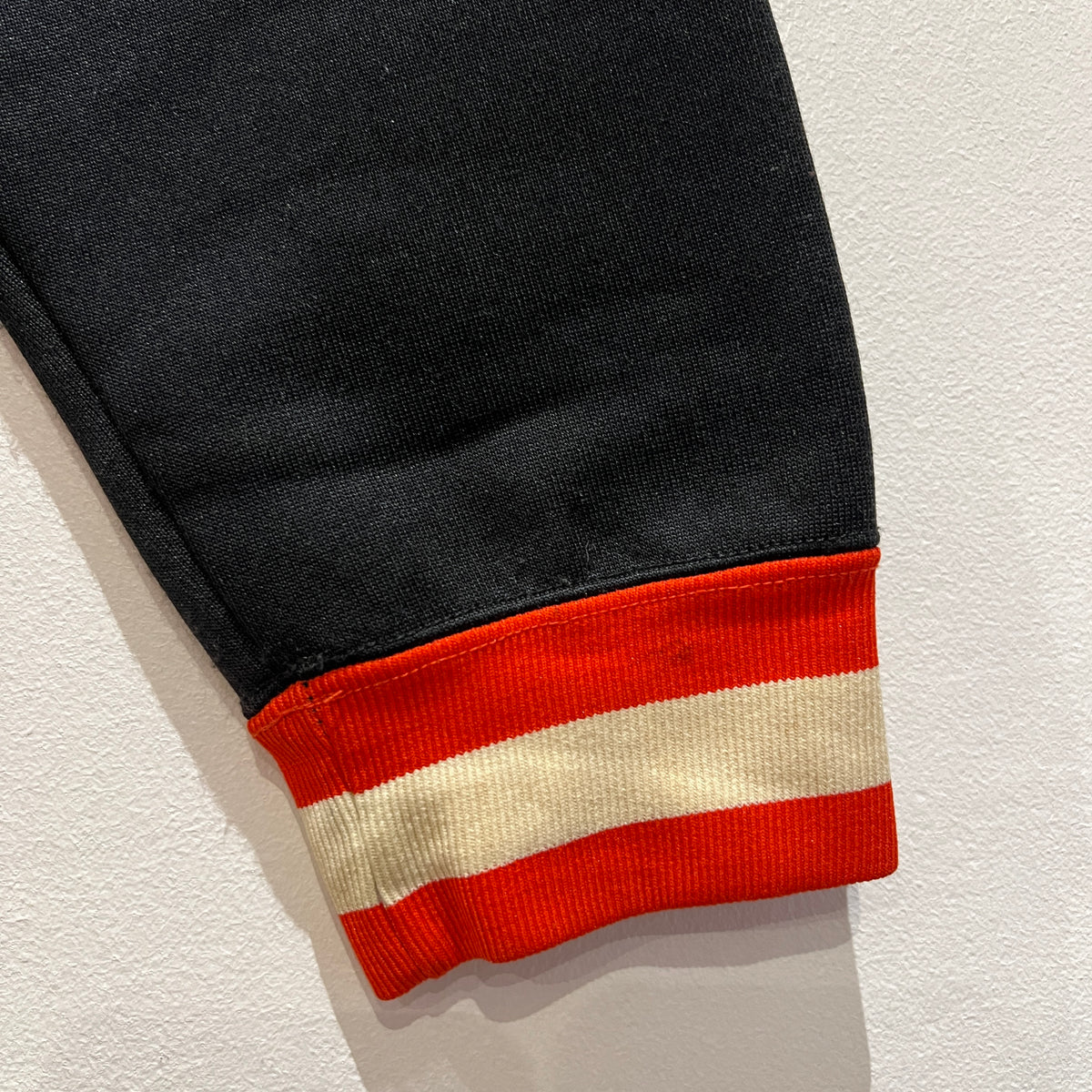 1960s Champion Varsity Black Jacket with Princeton Letter Patch