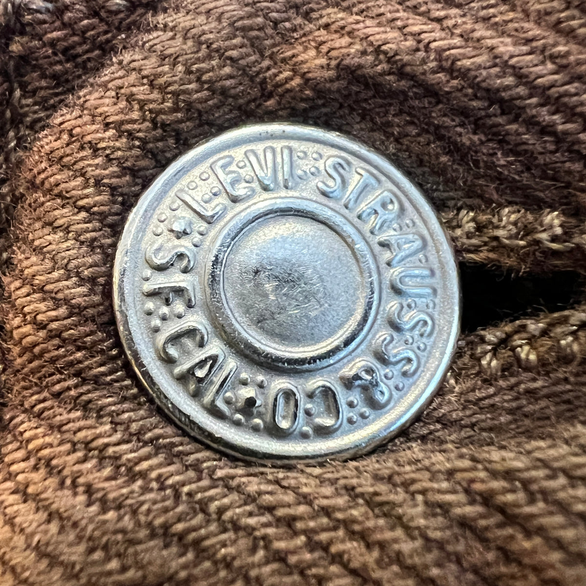 1995s Levi's 501 Faded Brown Denim Pant W33", L25"
