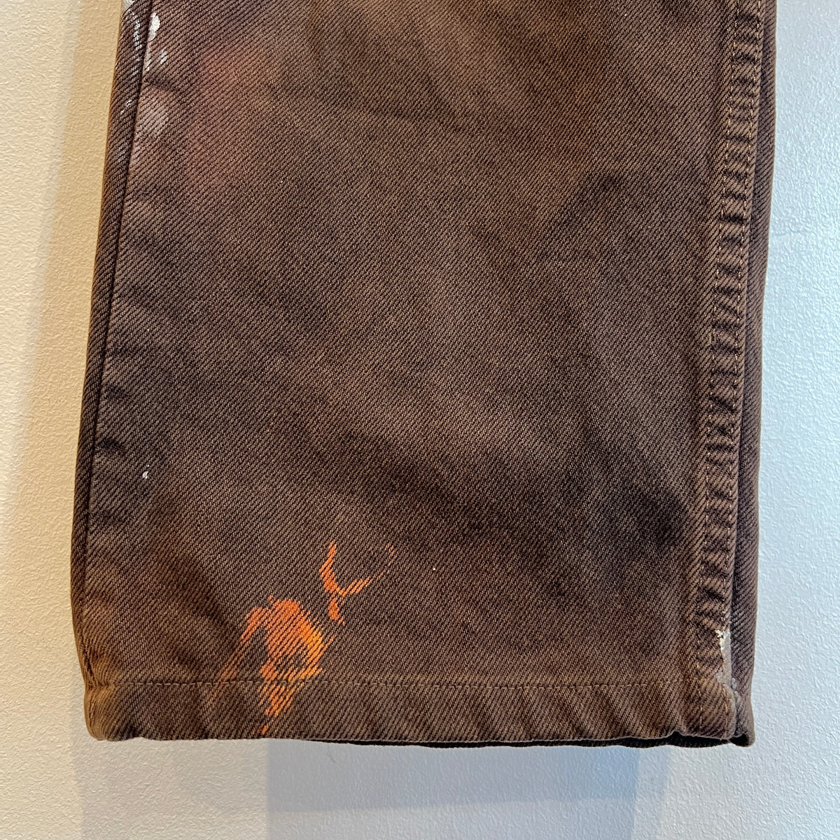 1995s Levi's 501 Faded Brown Denim Pant W33", L25"