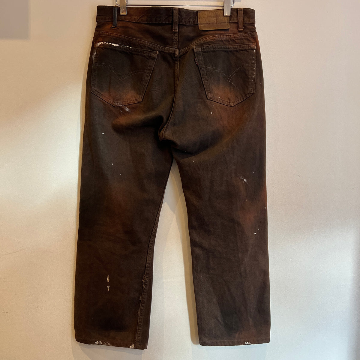 1995s Levi's 501 Faded Brown Denim Pant W33", L25"