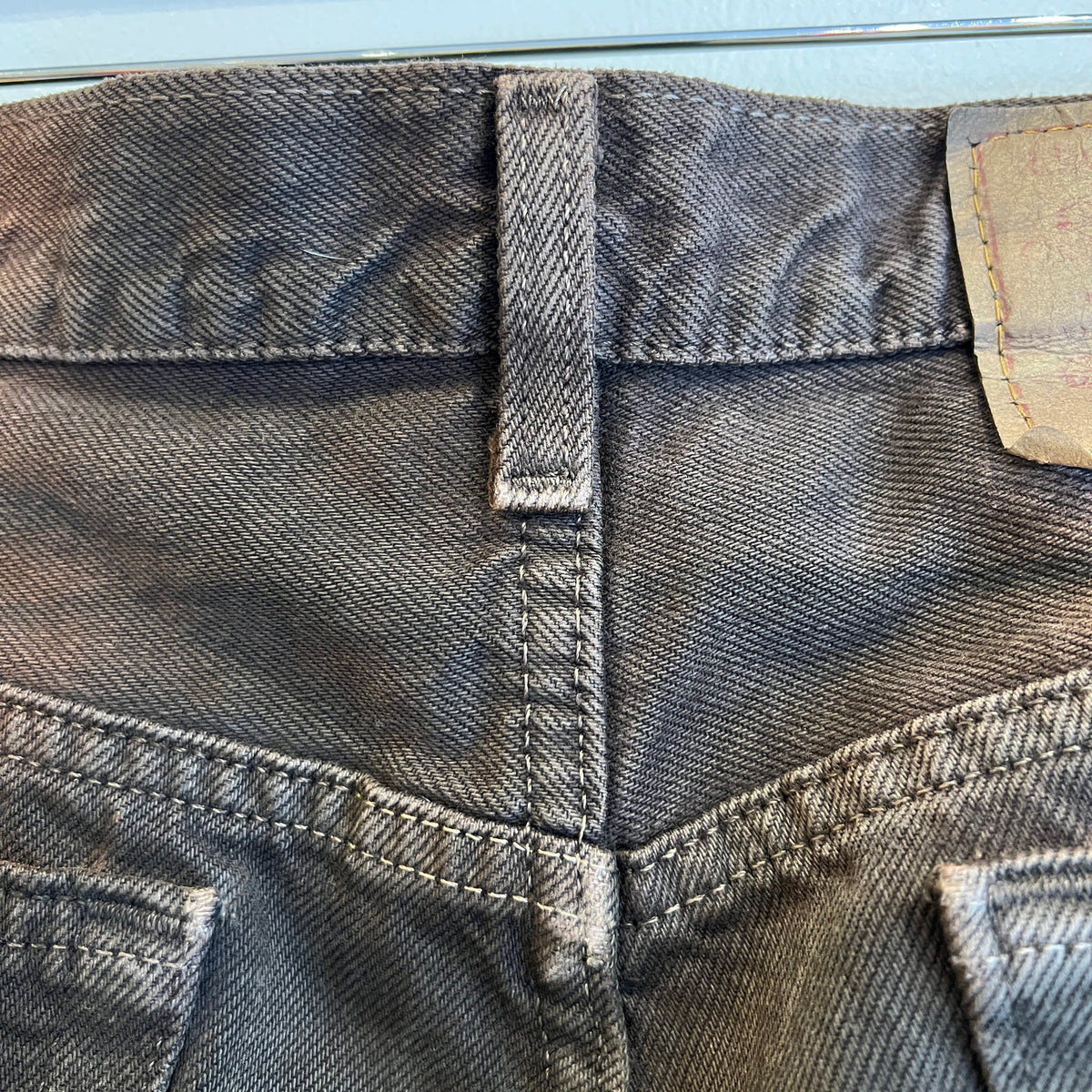 1995s Levi's 501 Faded Brown Denim Pant W33", L25"