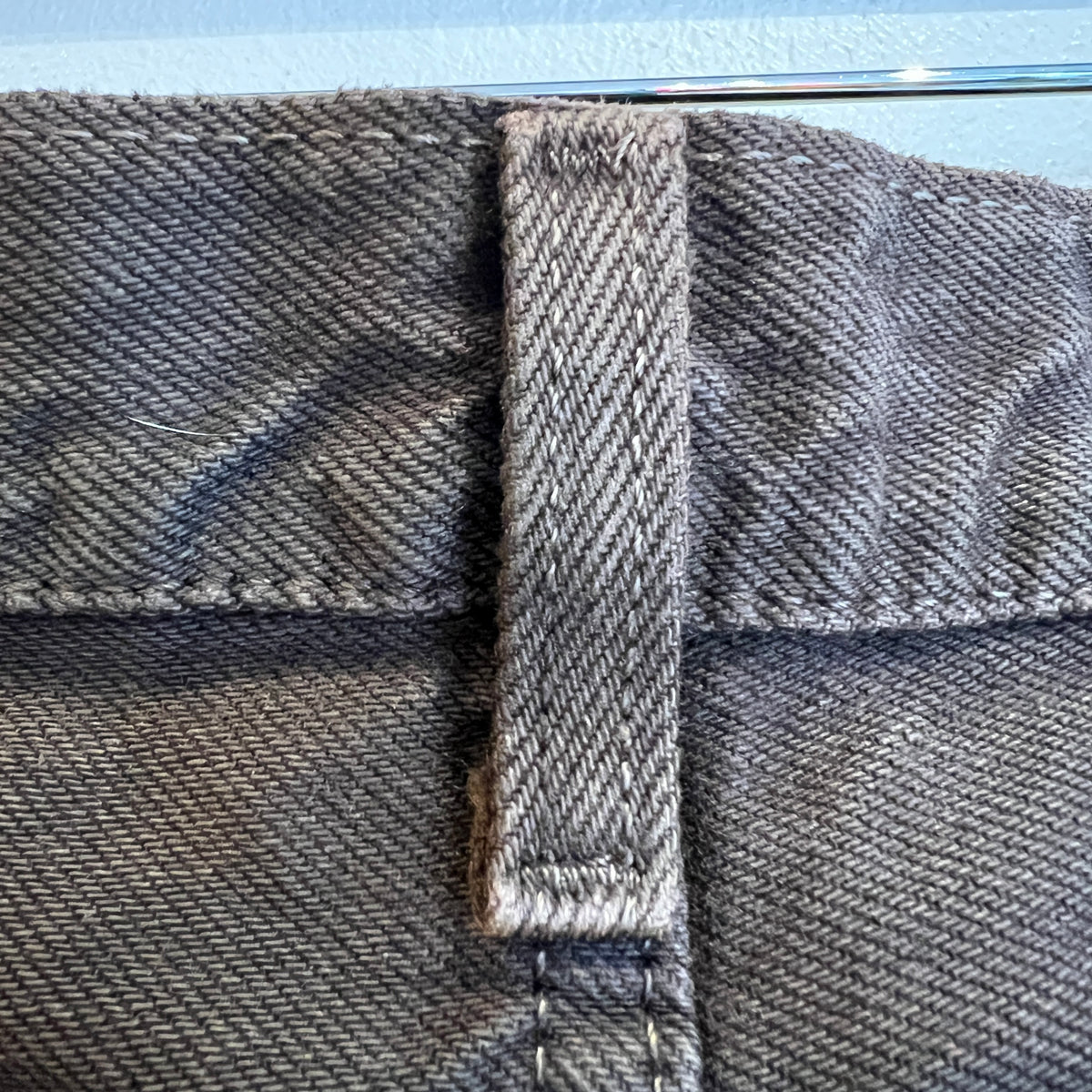 1995s Levi's 501 Faded Brown Denim Pant W33", L25"