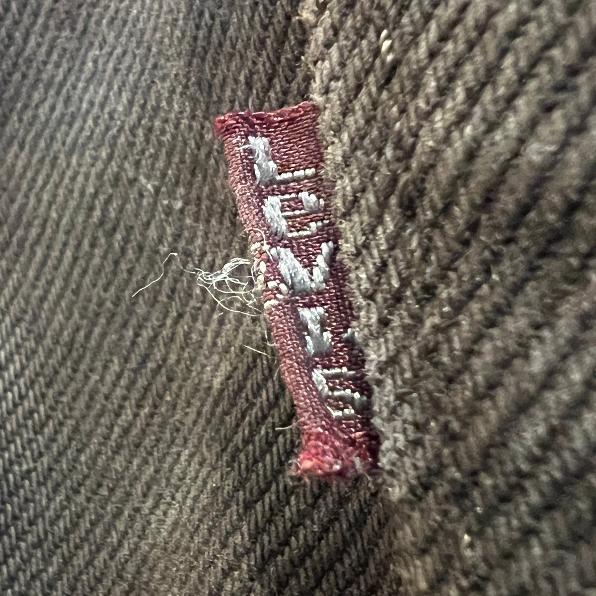1995s Levi's 501 Faded Brown Denim Pant W33", L25"