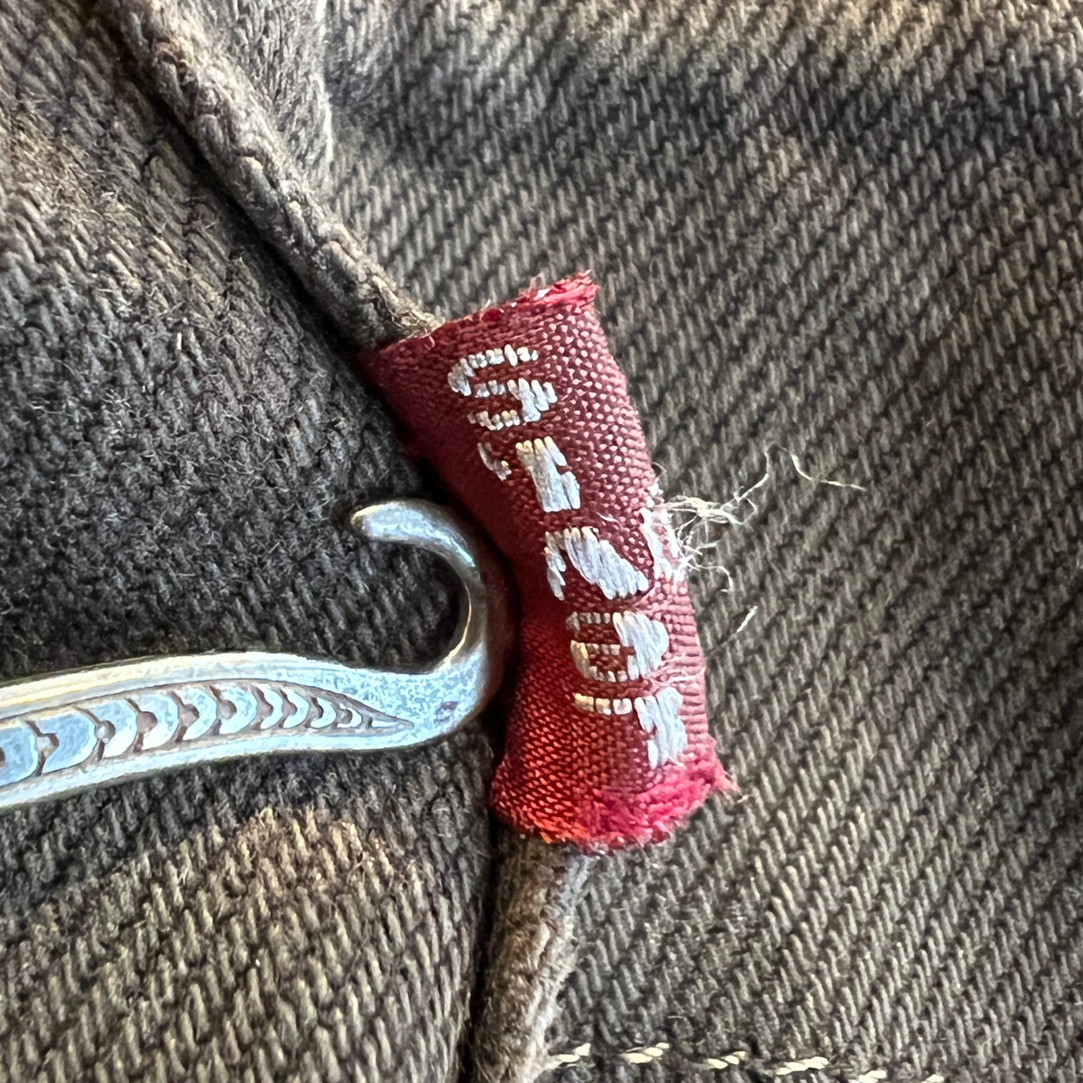 1995s Levi's 501 Faded Brown Denim Pant W33", L25"