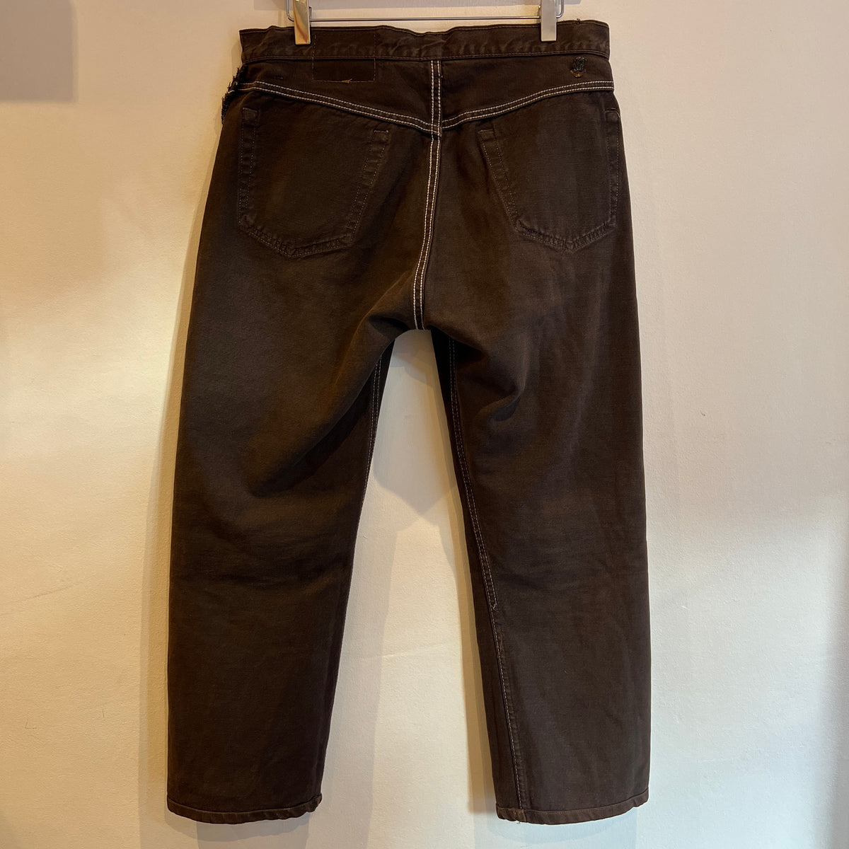1995s Levi's 501 Faded Brown Denim Pant W33", L25"
