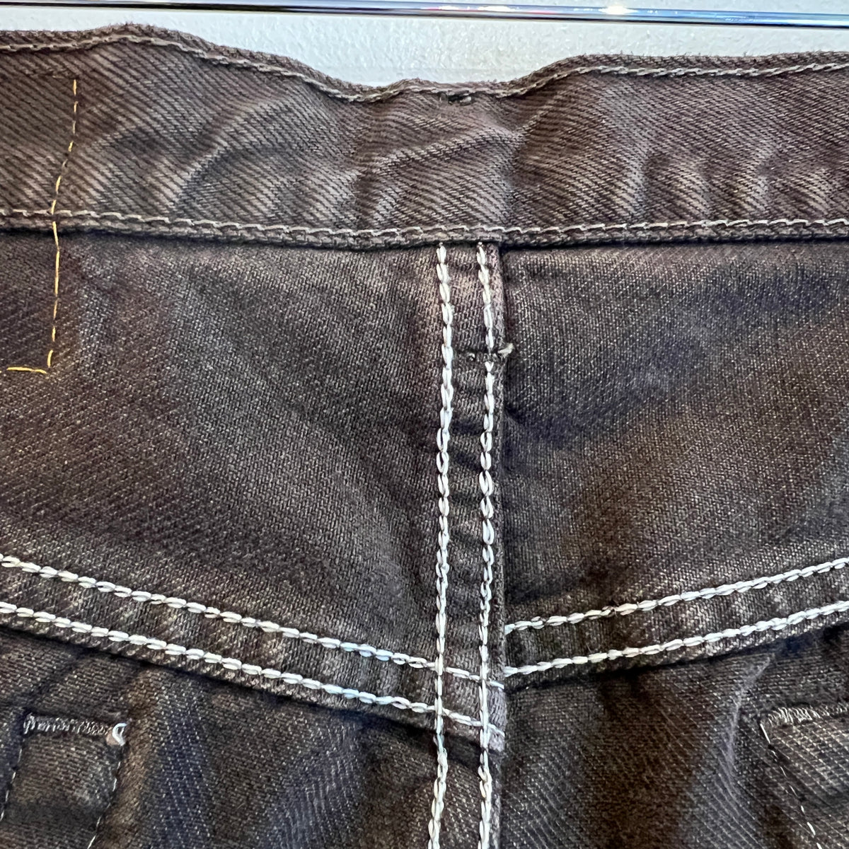 1995s Levi's 501 Faded Brown Denim Pant W33", L25"