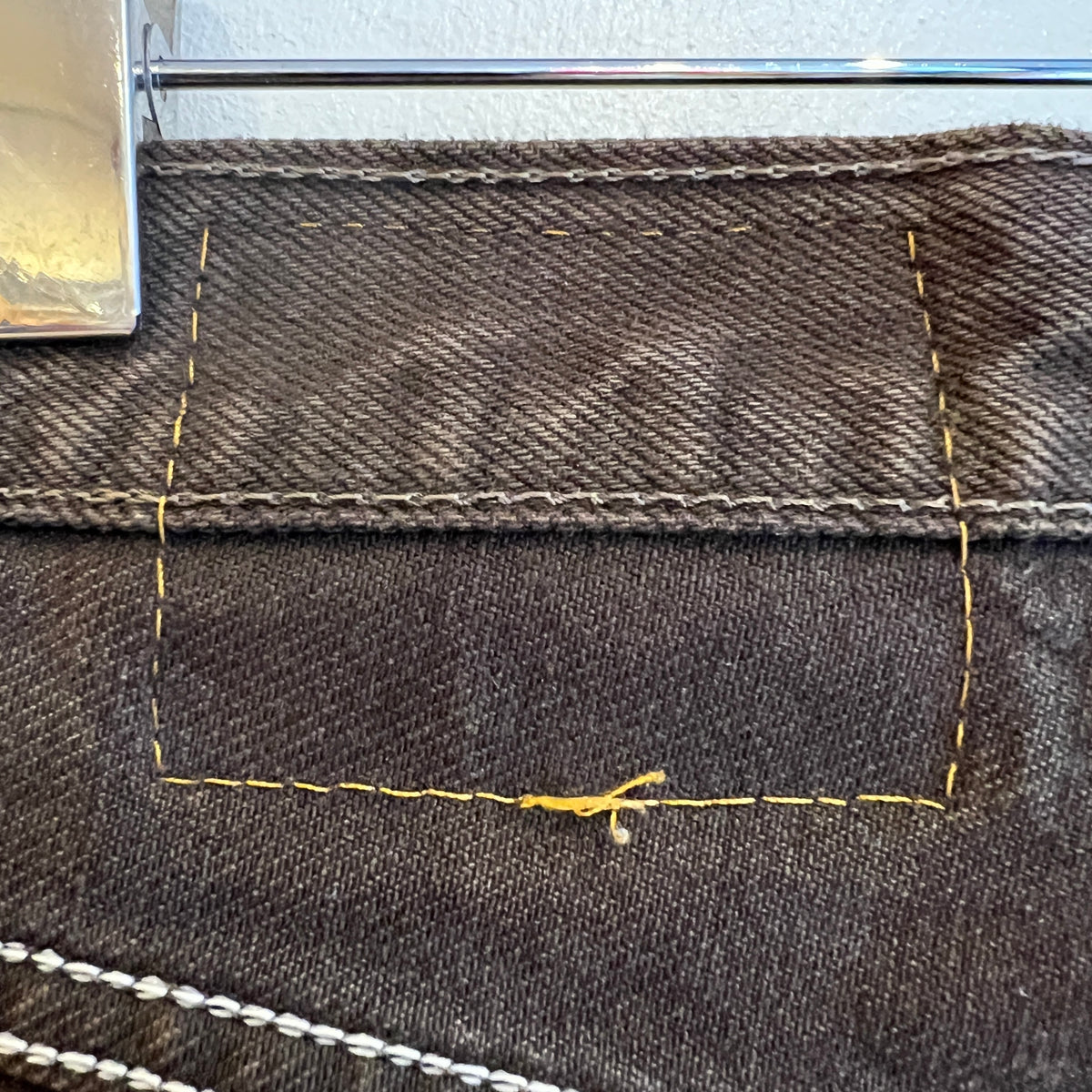 1995s Levi's 501 Faded Brown Denim Pant W33", L25"