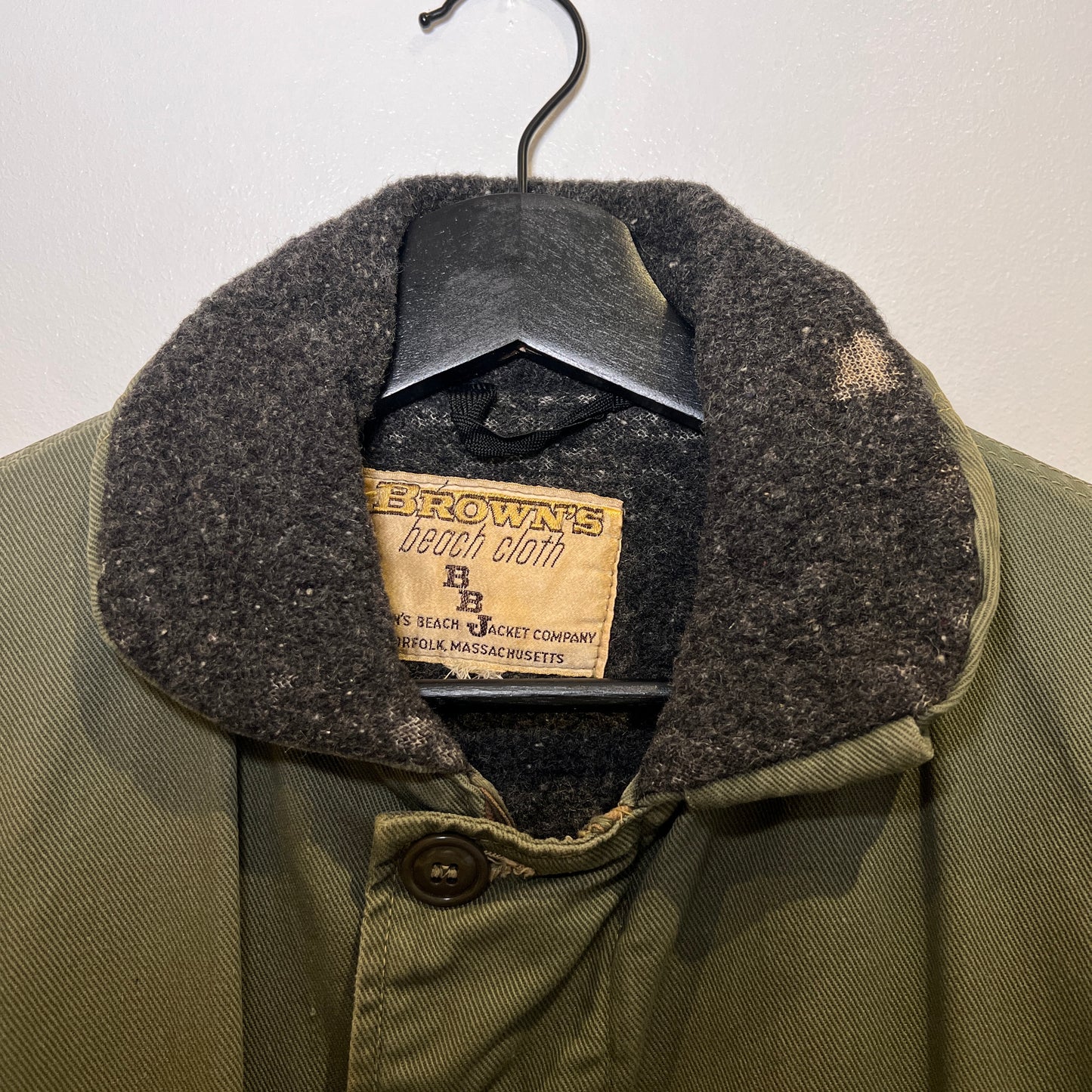 1950s Brown's Beach USN N-1 Deck Jacket