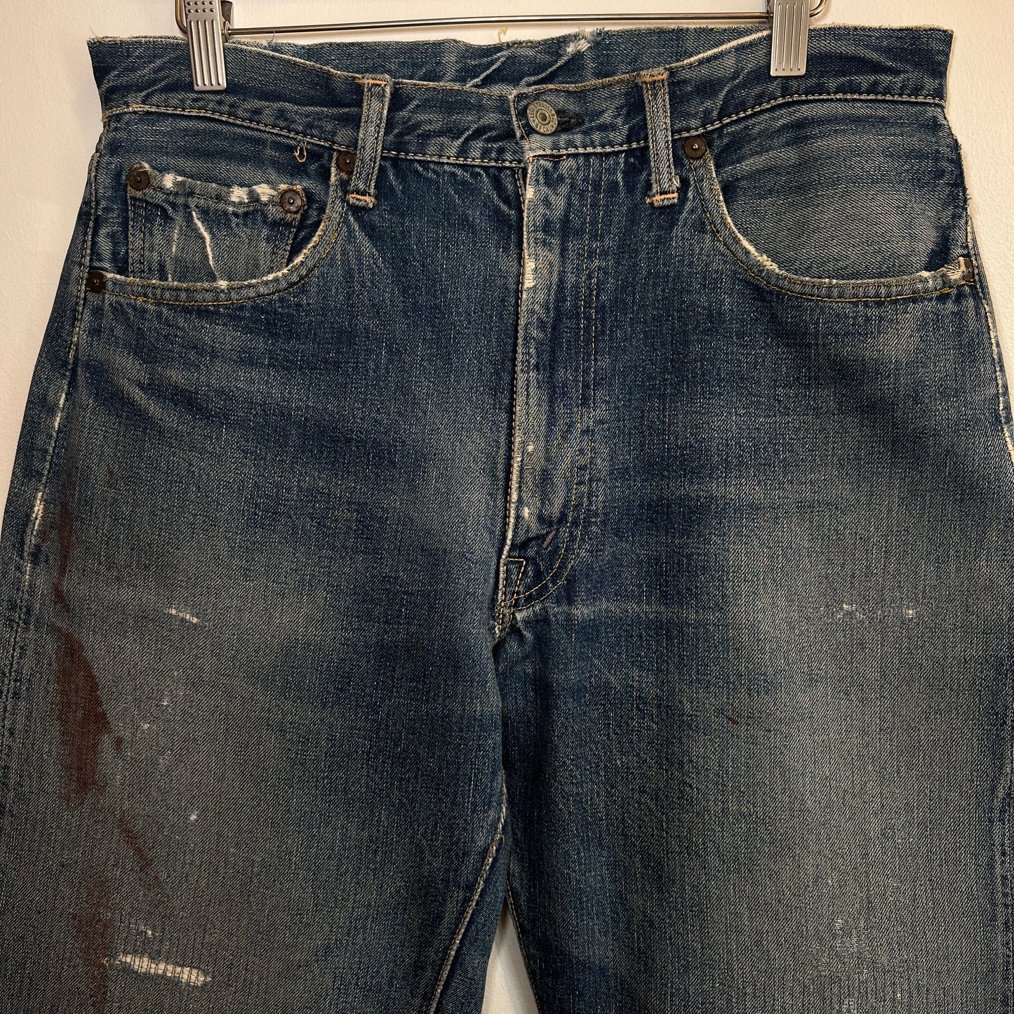 1950s Levi's 501ZXX Paper Patch Denim Pants W32", L27"