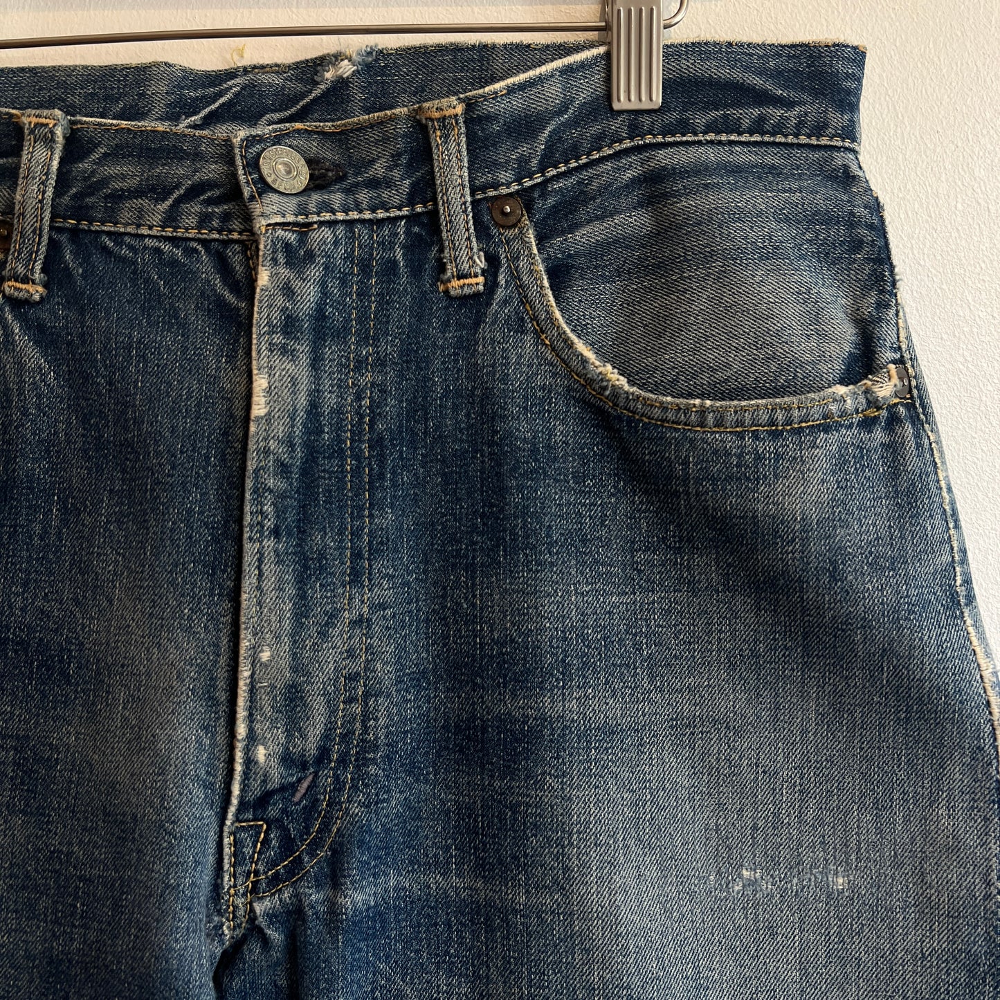 1950s Levi's 501ZXX Paper Patch Denim Pants W32", L27"